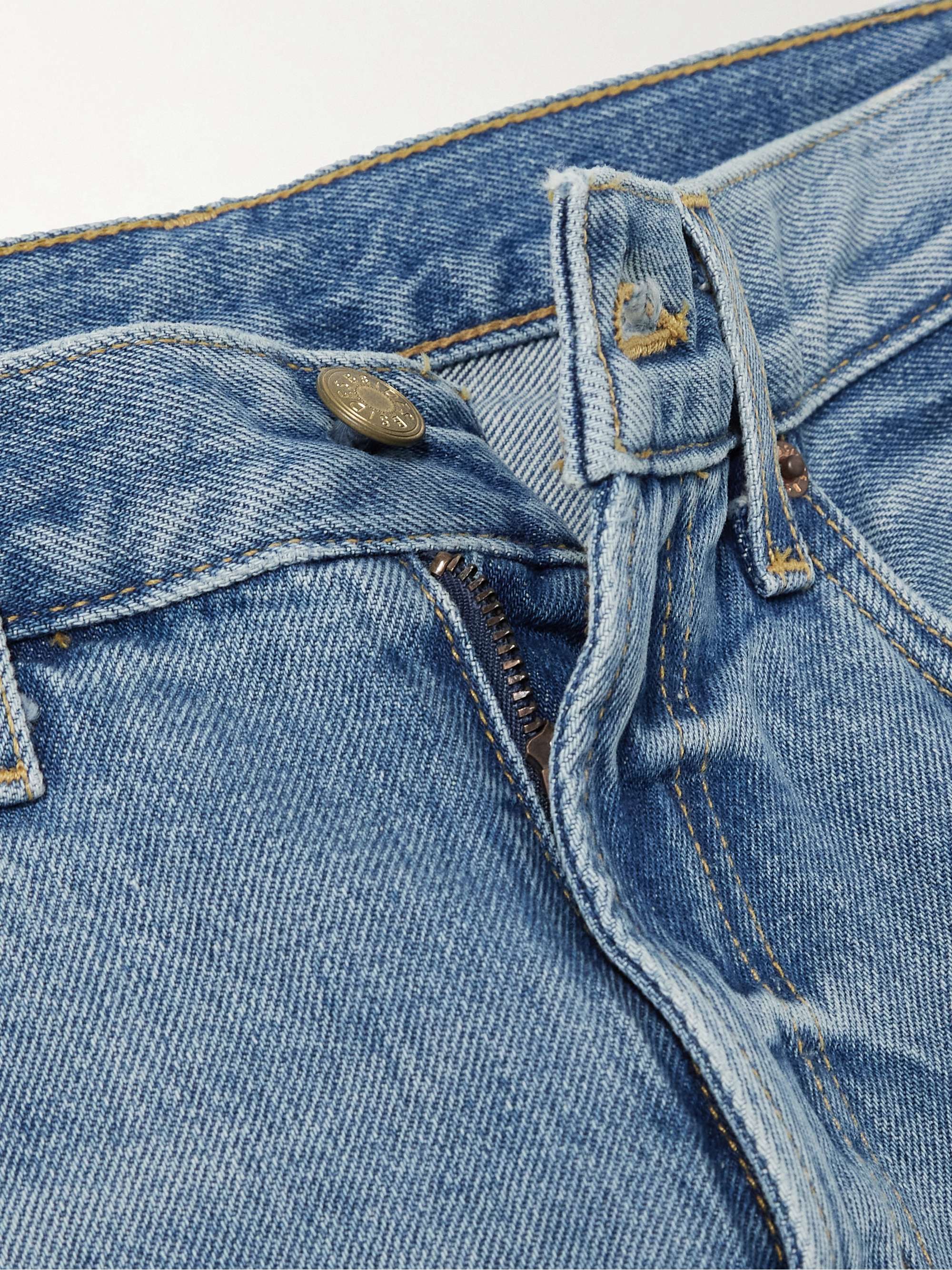 Marcel mid-rise straight-leg jeans view