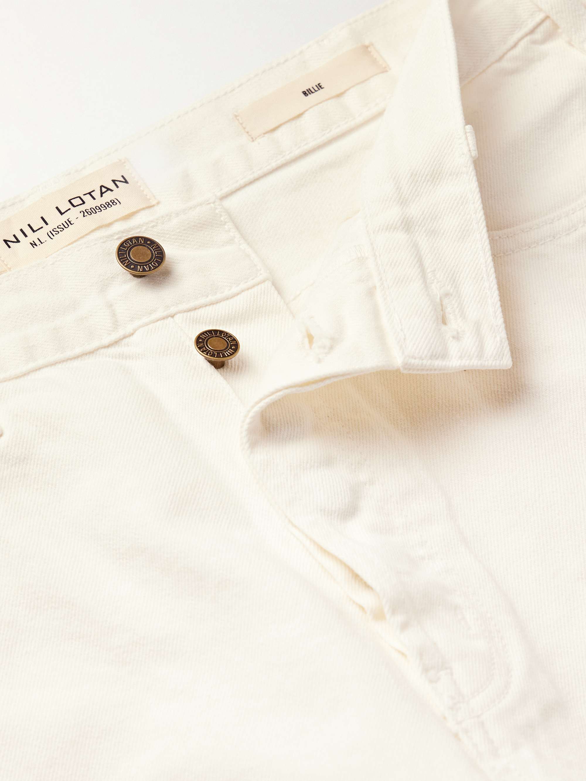 Billie Slim-Fit Straight-Leg Jeans view