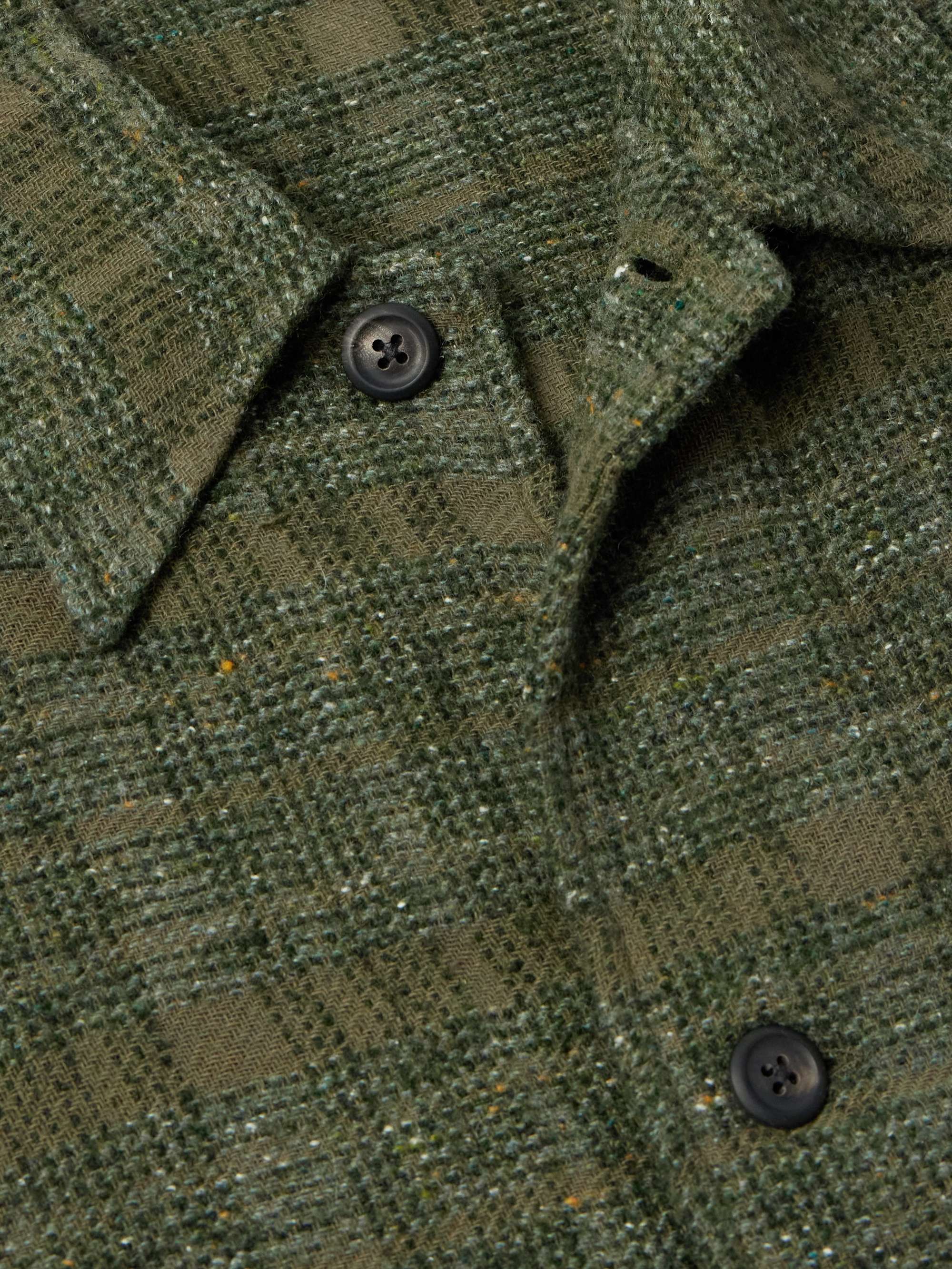 Haven Checked Tweed Overshirt view