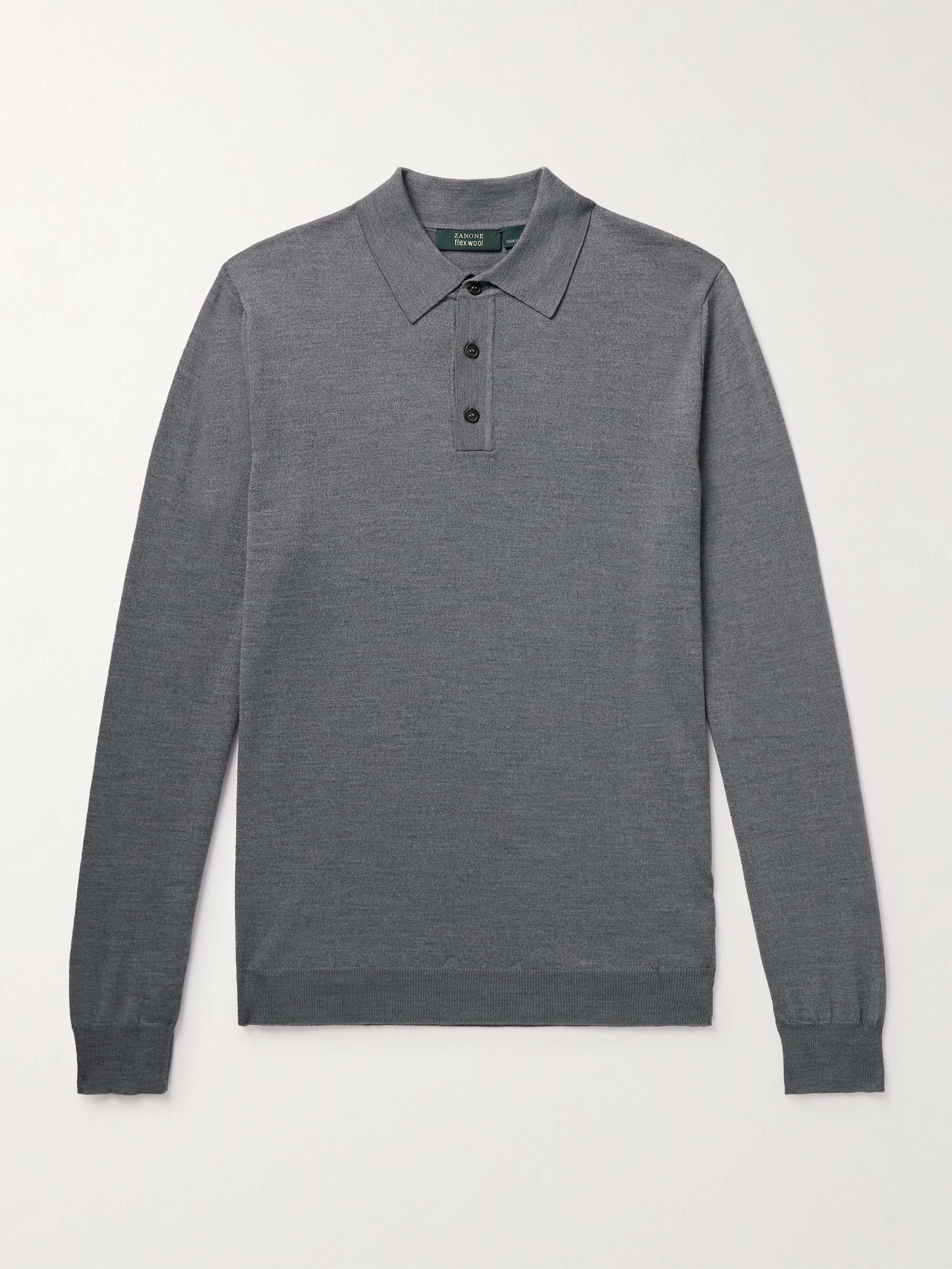 Zanone Flexwool Polo Shirt view