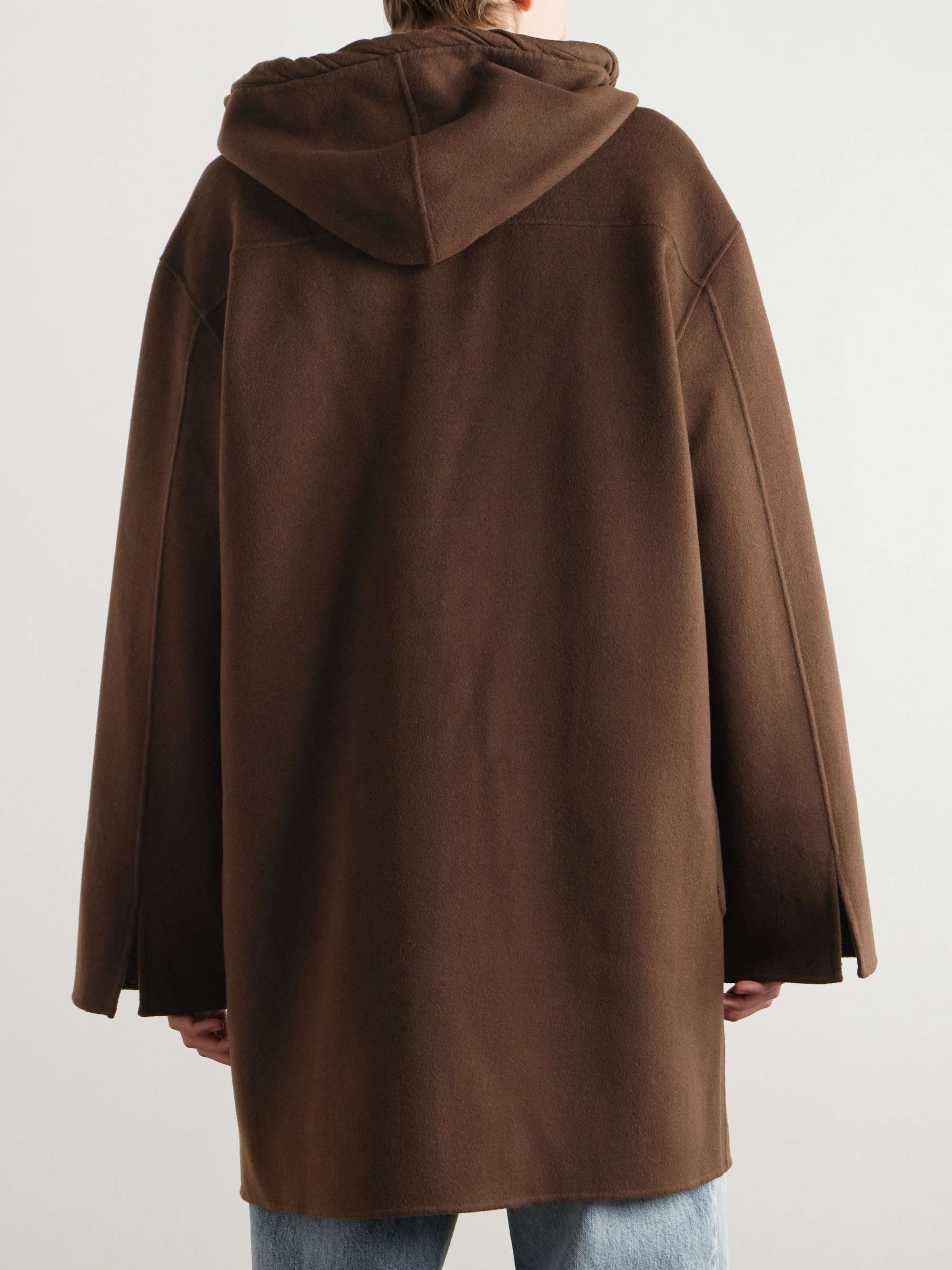 Yves Wool-Blend Hooded Coat view