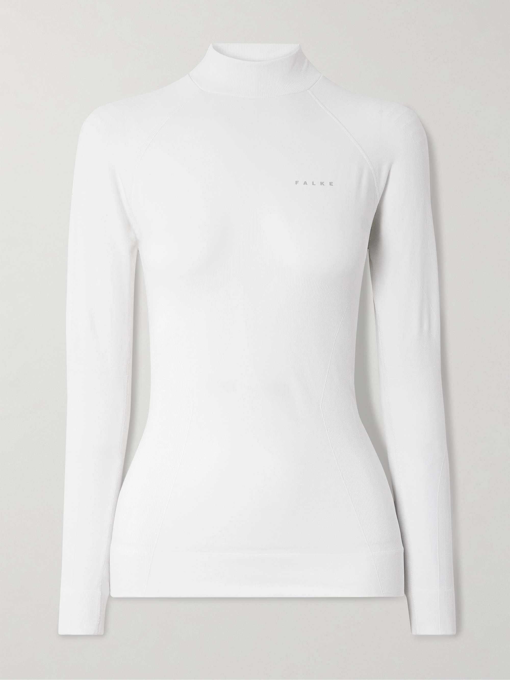 Maximum Warm stretch-jersey turtleneck top view