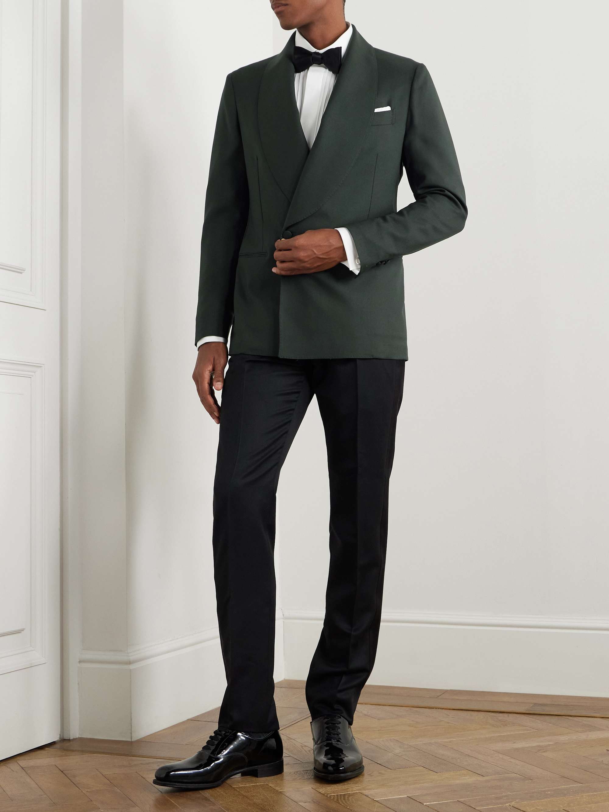Virgin Wool Tuxedo Jacket view