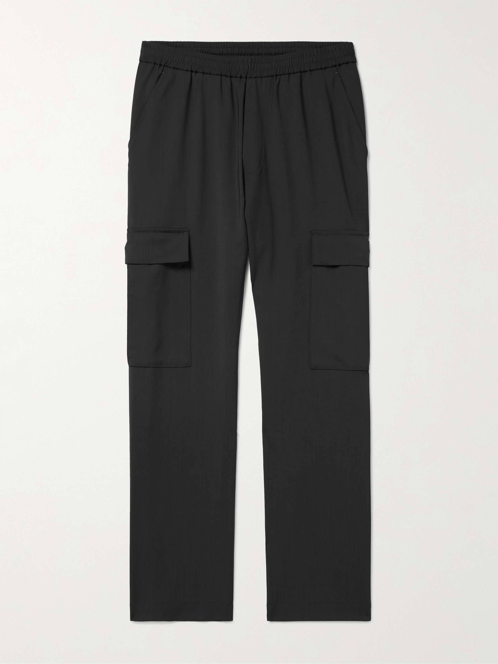 Tagio Straight-Leg Virgin Wool Cargo Trousers view