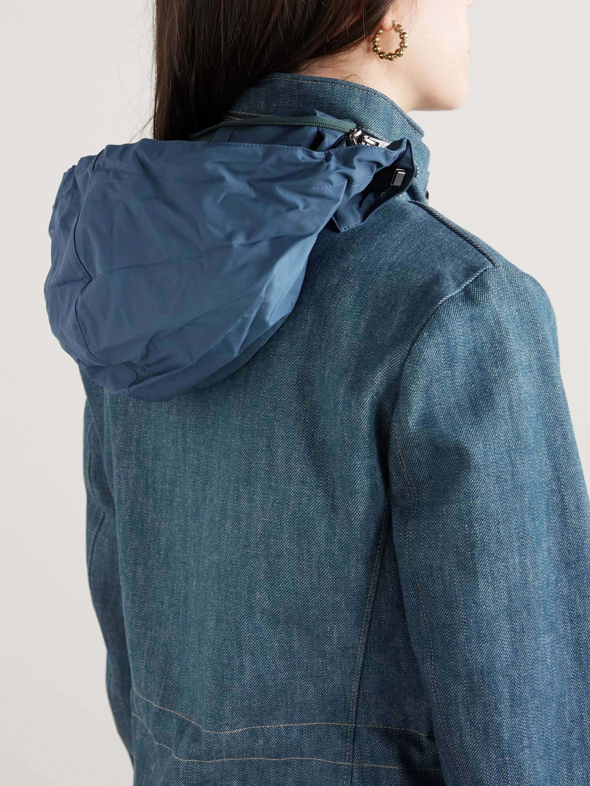 Traveller denim jacket view