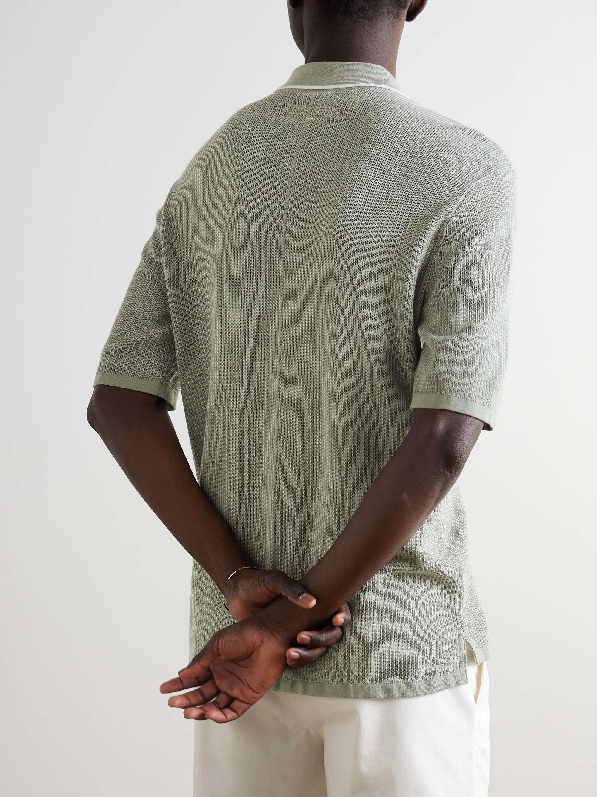 Harvey Cotton Polo Shirt view