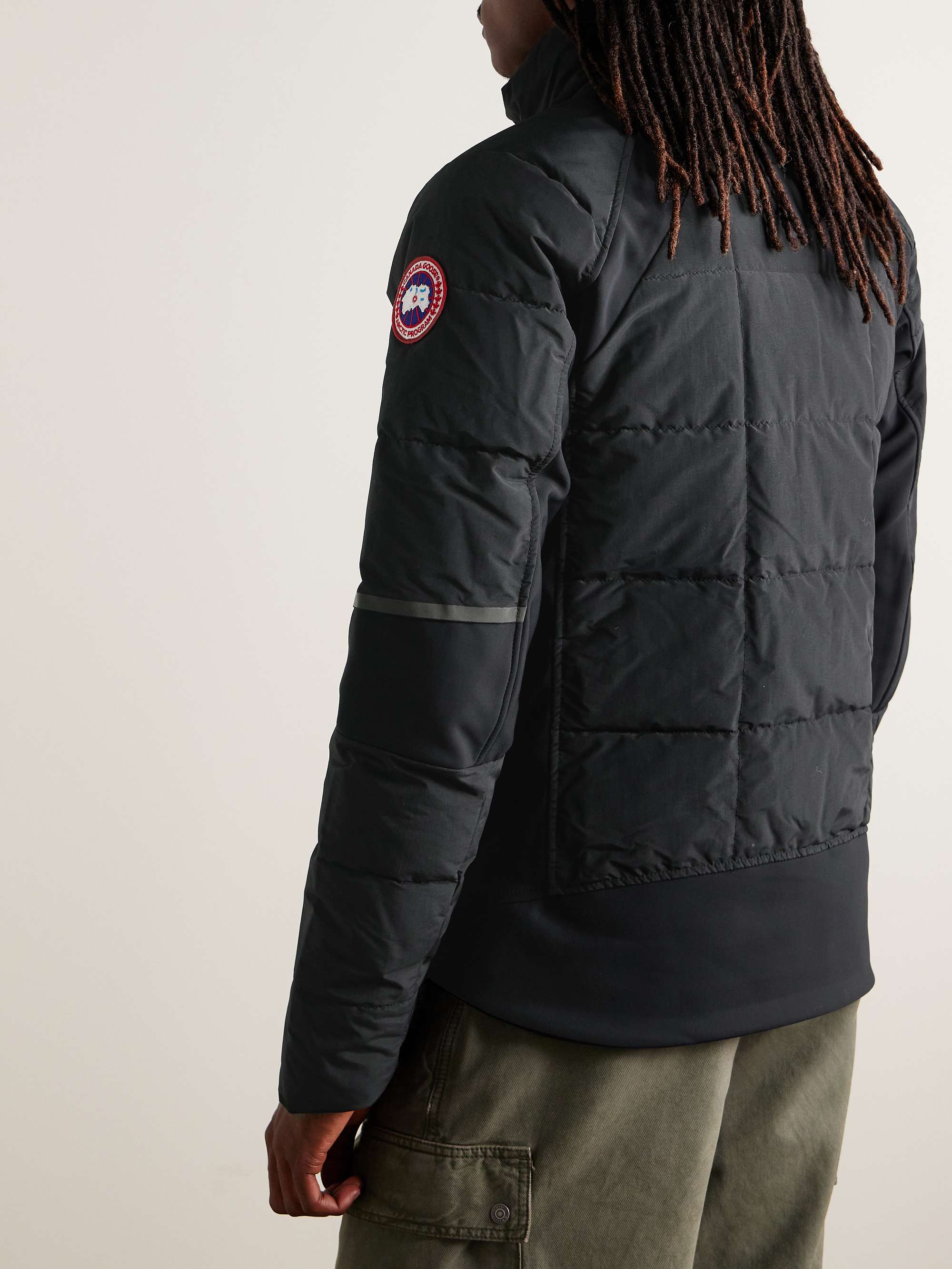 HyBridge® Stretch Jersey-Panelled CORDURA® Down Jacket view