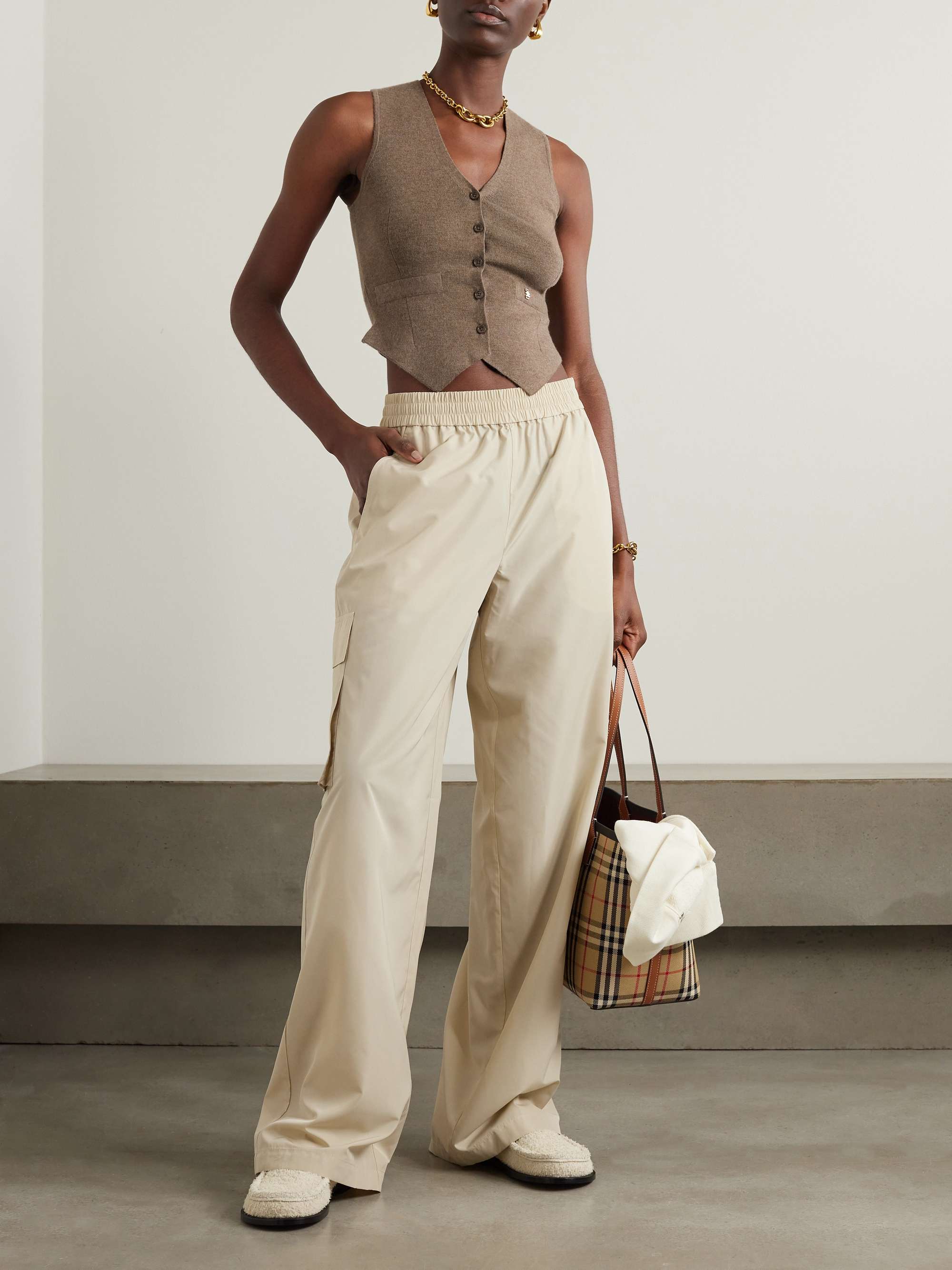 Paige cashmere vest view