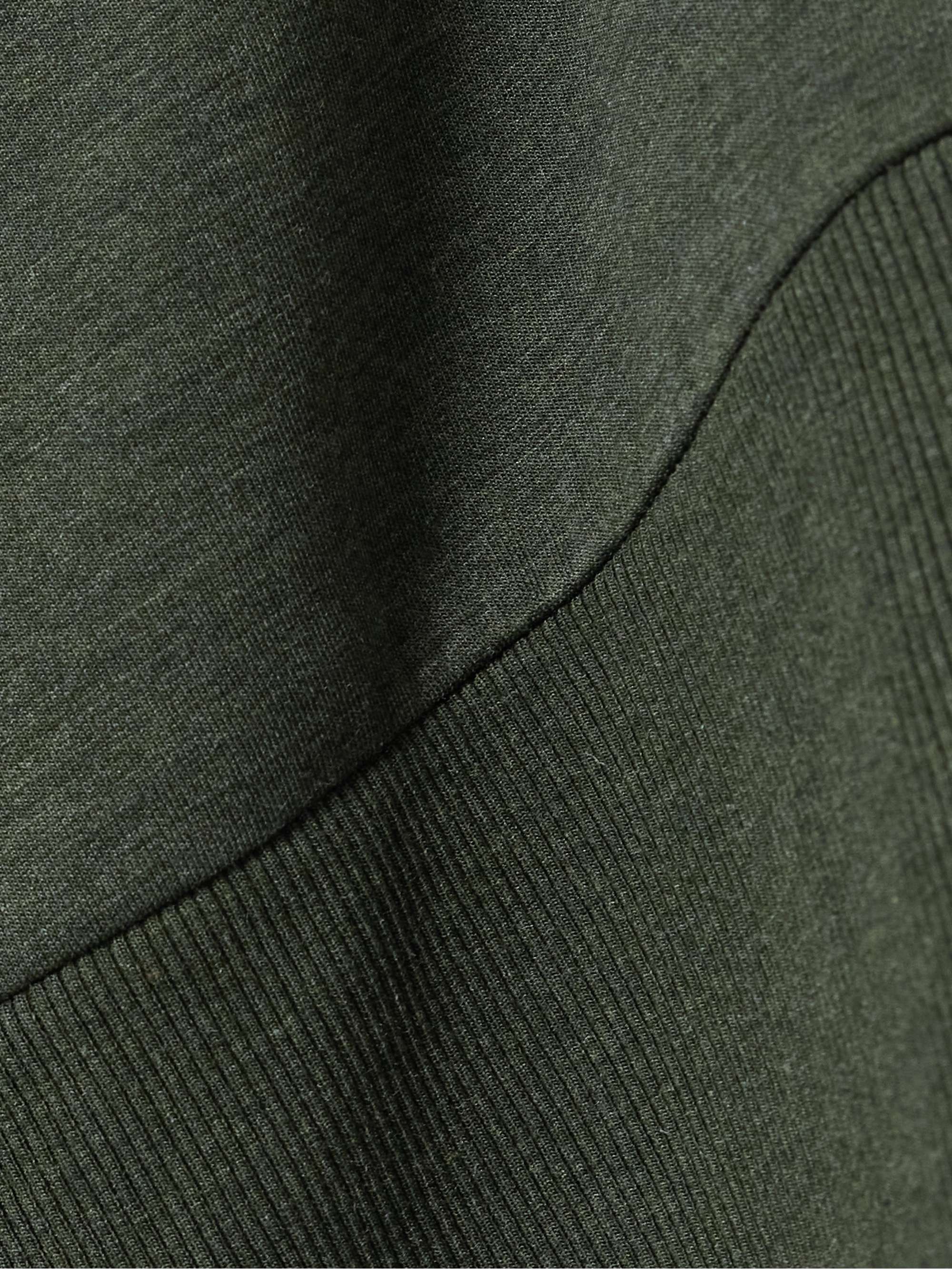 Lowry zip-detailed DoubleSoft™ sweatshirt view