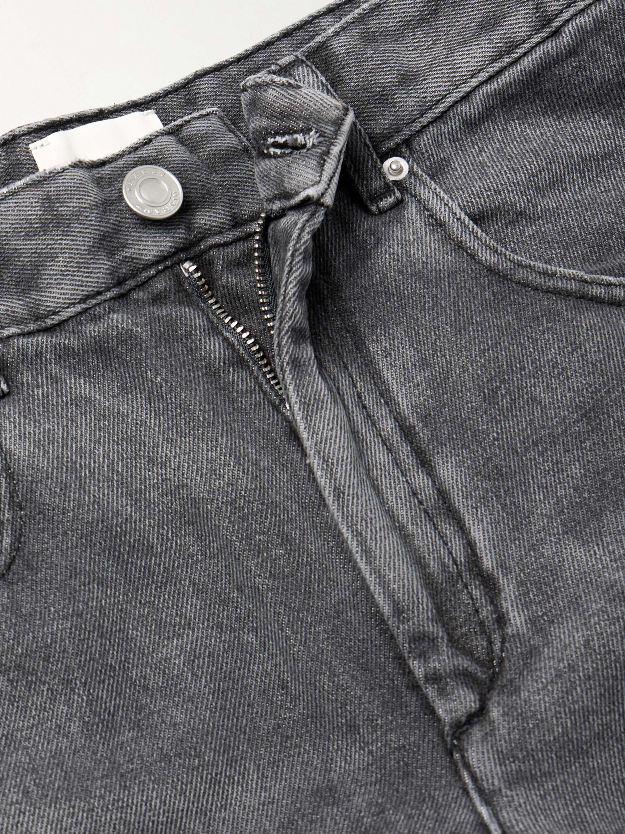 Belvira high-rise straight-leg jeans view