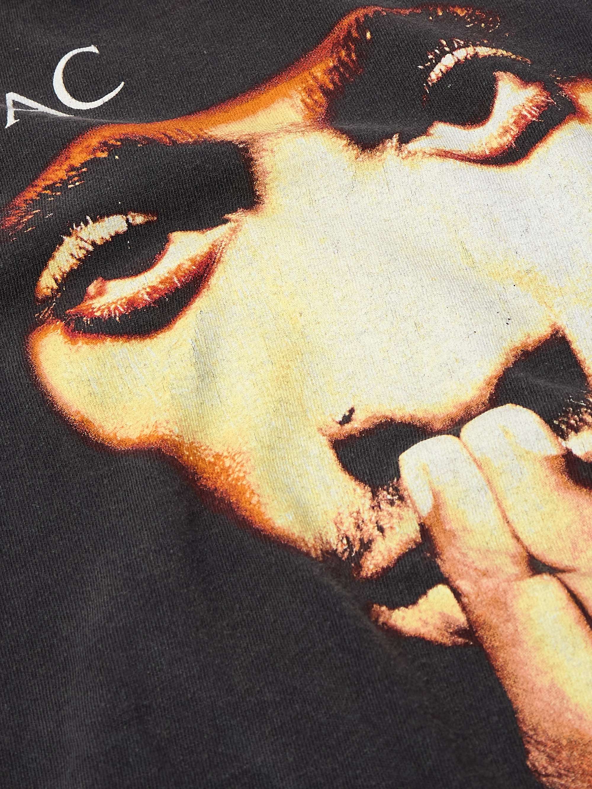 + 2Pac Printed Cotton-Jersey T-Shirt view