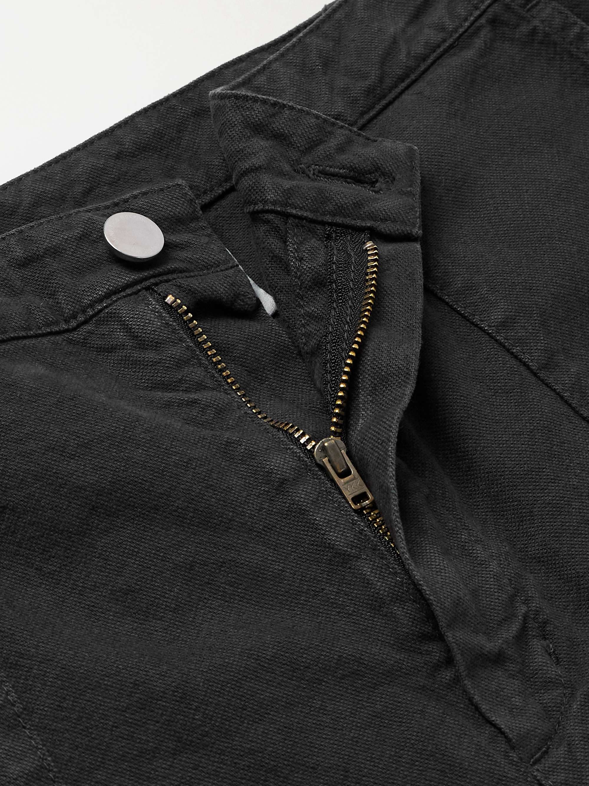 Tarun Tapered Cotton-Canvas Cargo Trousers view
