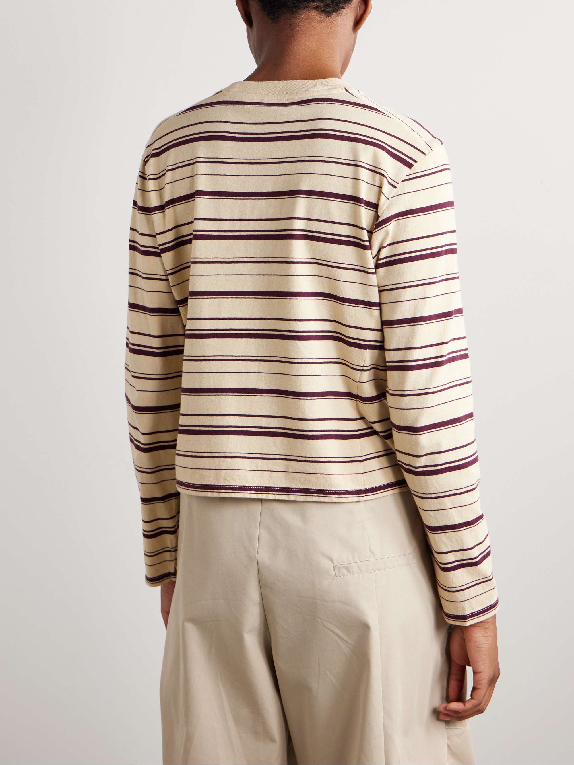 Wynn striped cotton-jersey T-shirt view