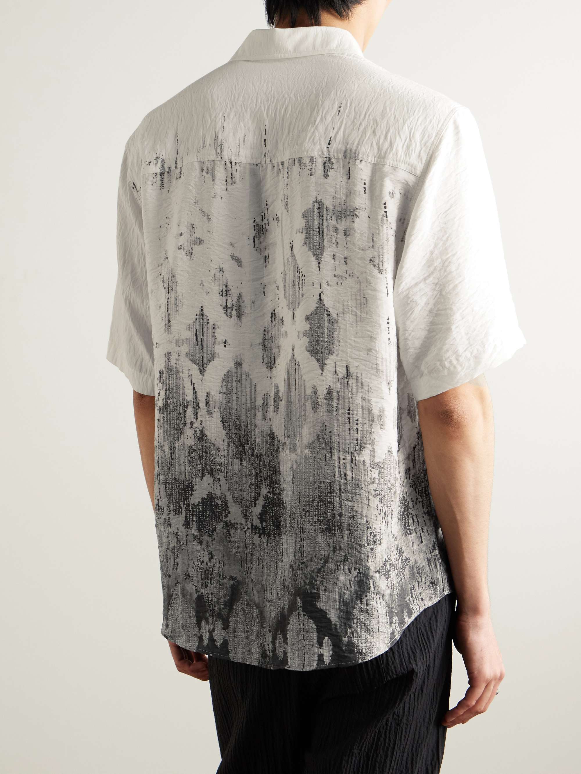 Quinsy 5971 Printed Modal-Blend Shirt view