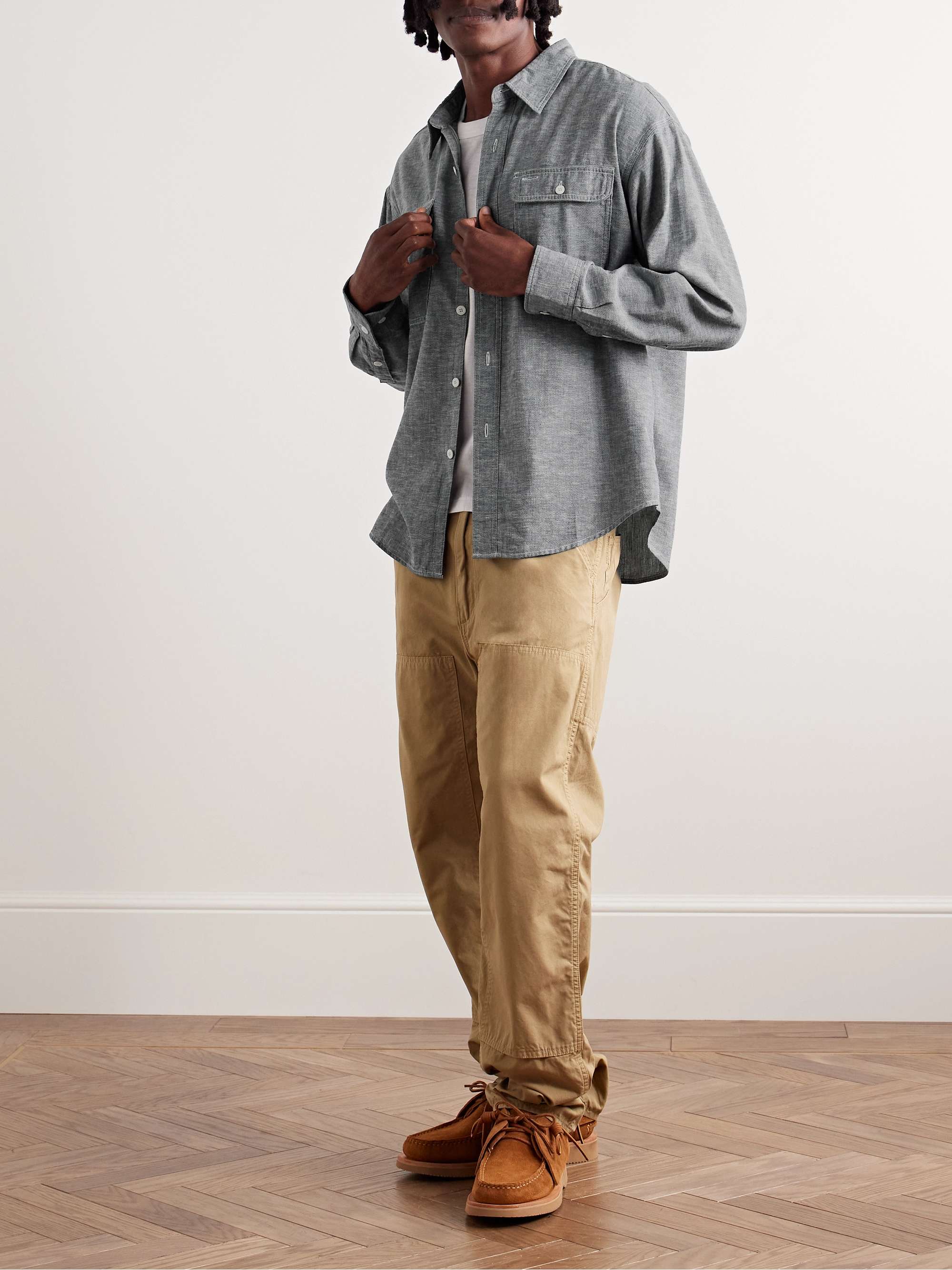 Langer Cotton-Chambray Shirt view
