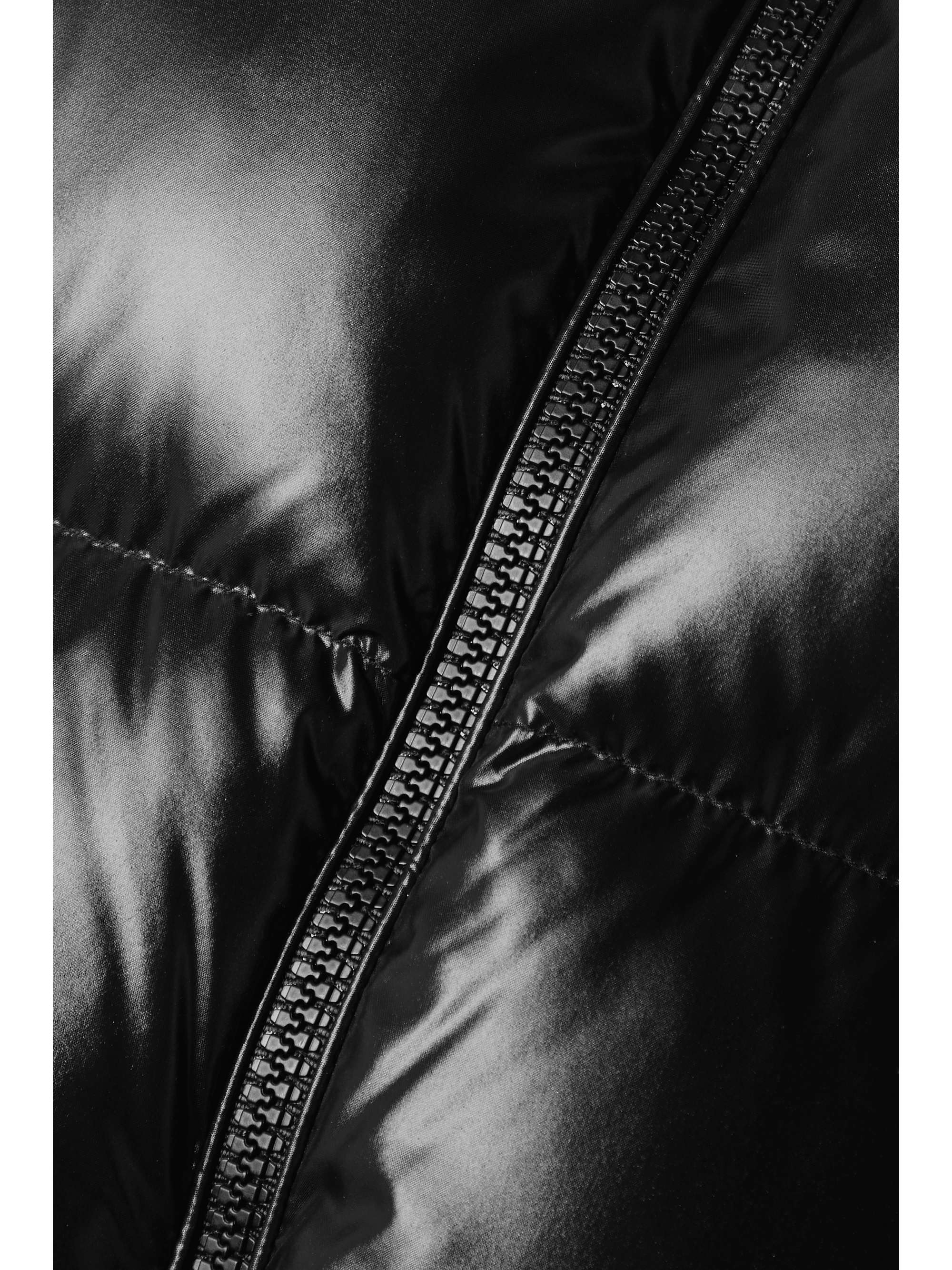 Cuscute two-tone quilted shell down jacket view