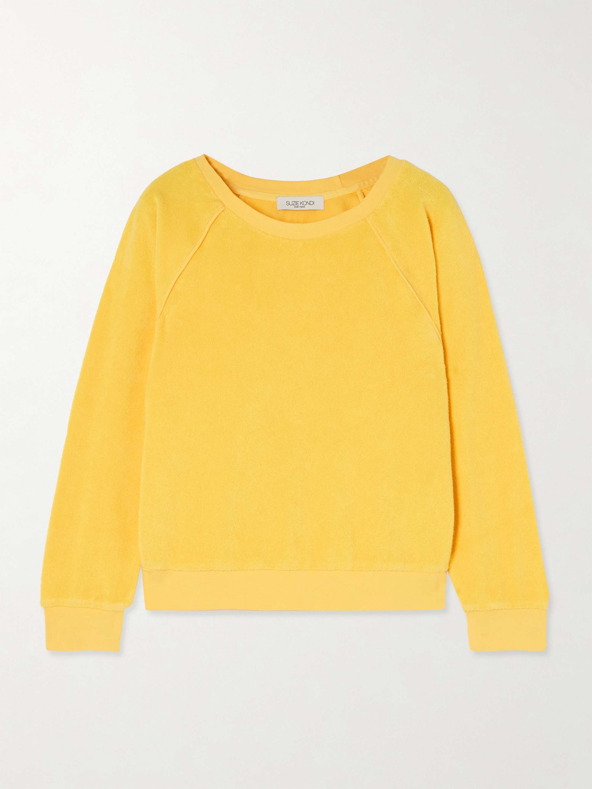 Saba cotton-blend terry sweatshirt view