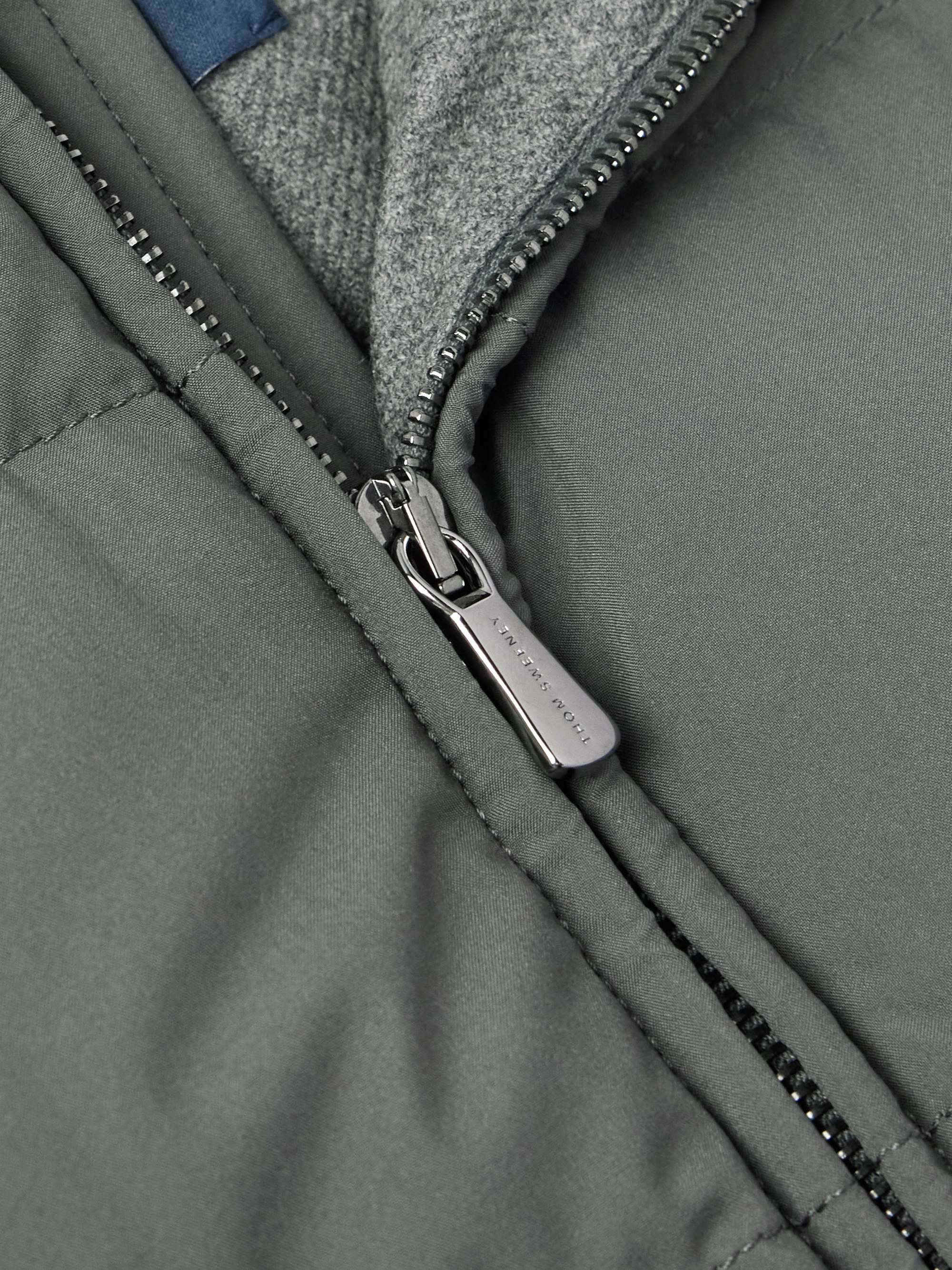 Slim-Fit Quilted Rain System® Shell Down Gilet view