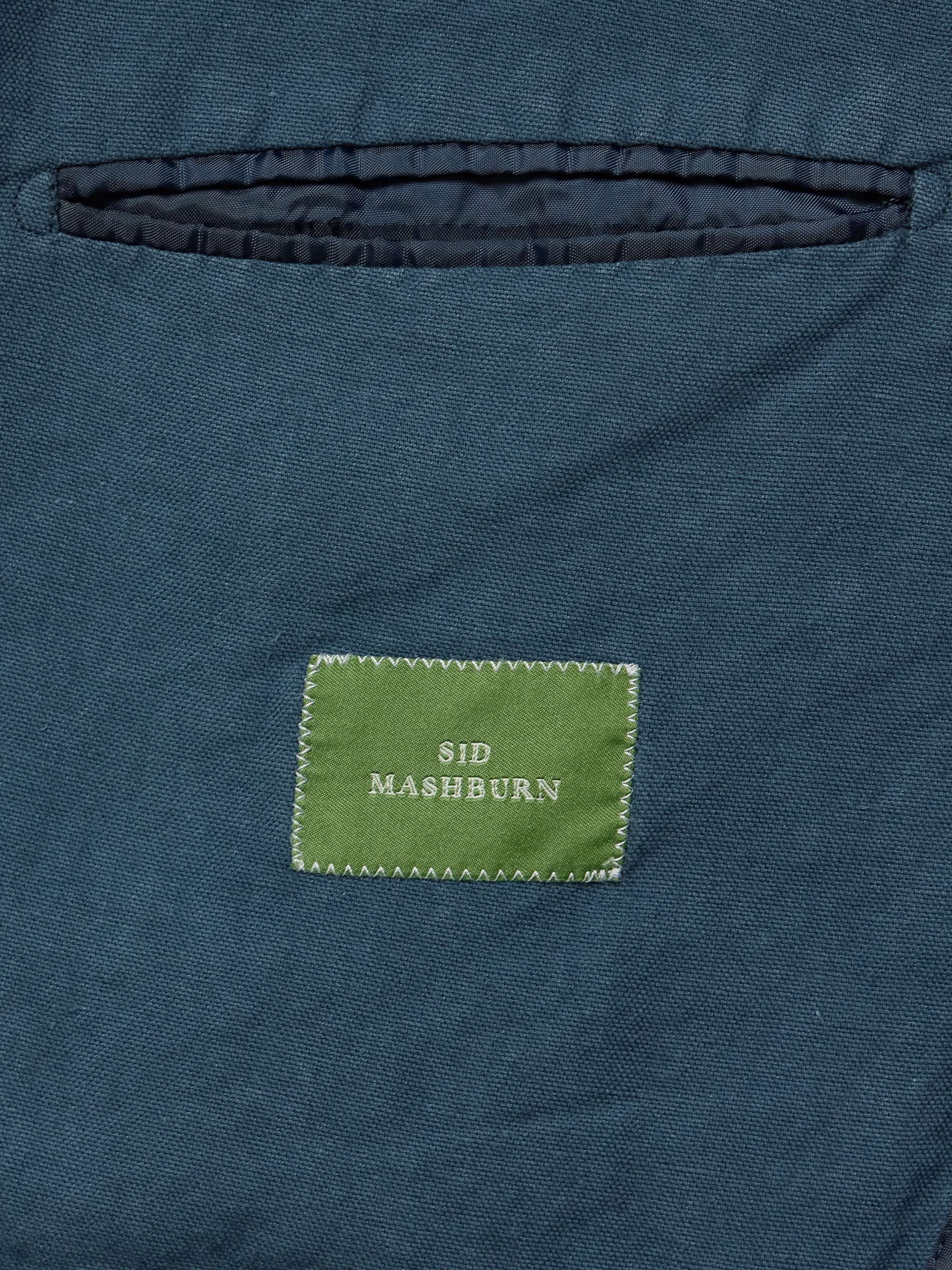 Butcher Hemp and Cotton-Blend Canvas Blazer view