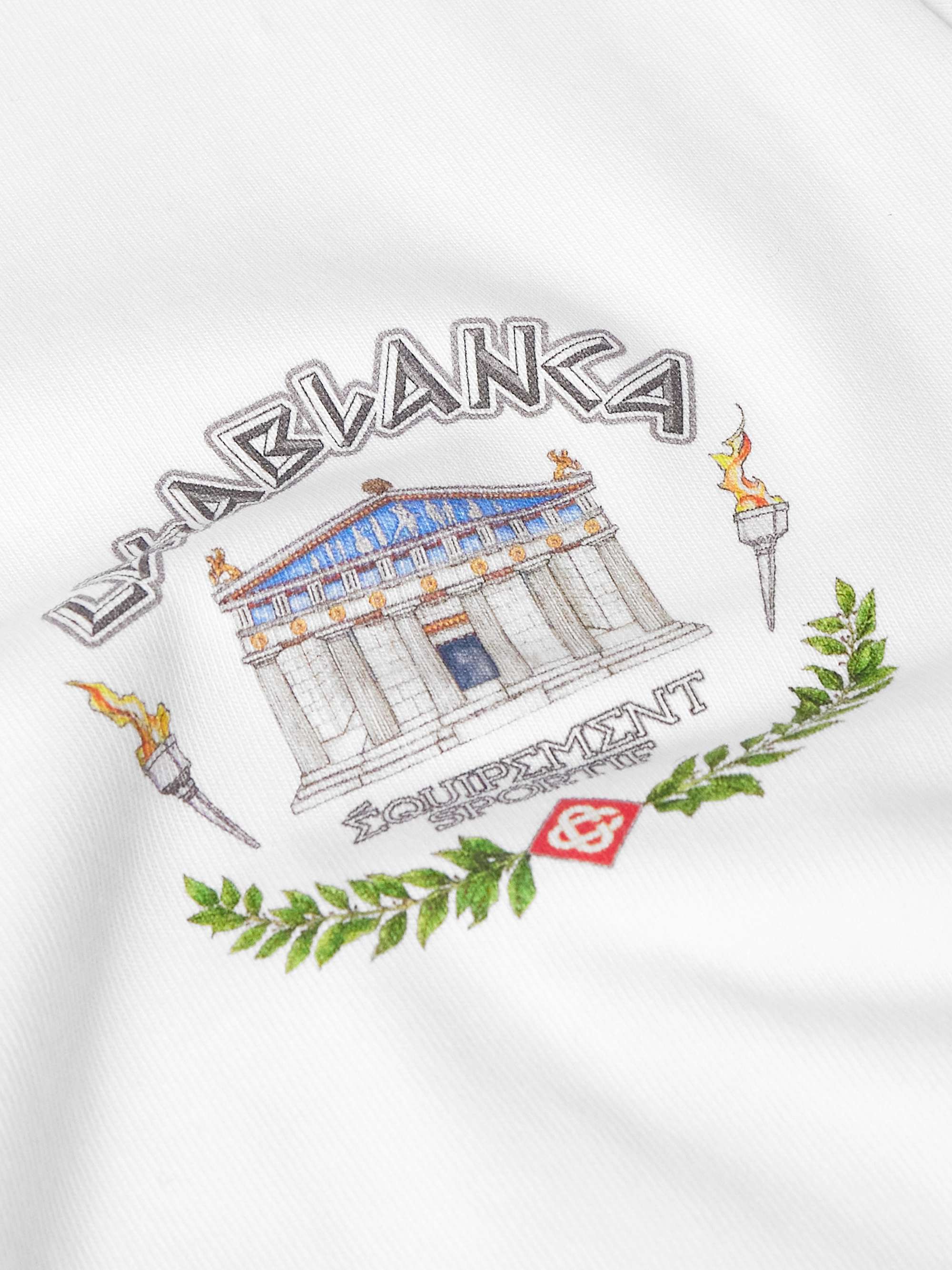 Le Temple Du Sport Printed Organic Cotton-Jersey T-Shirt view