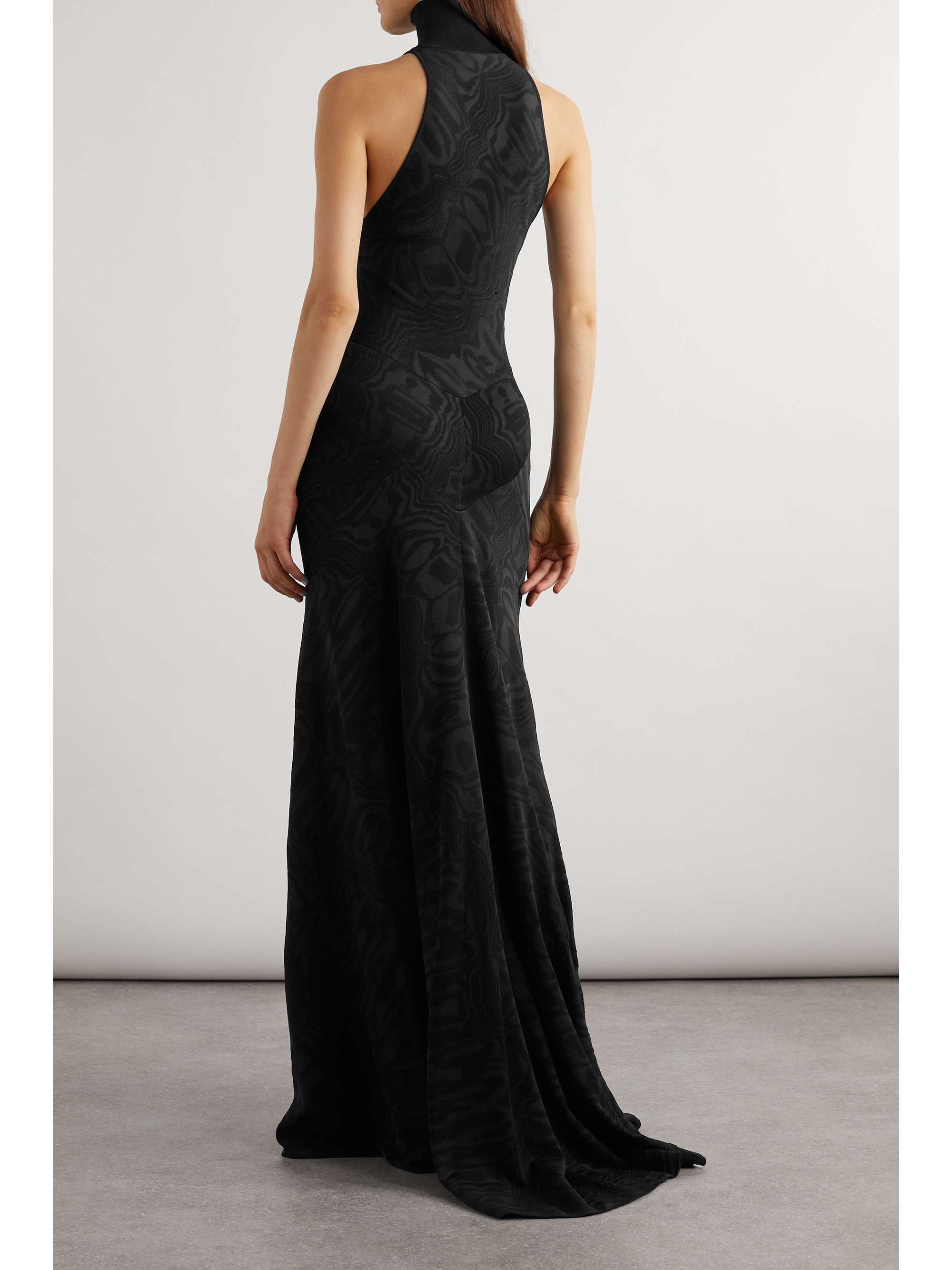 Archetypes jacquard-knit gown view