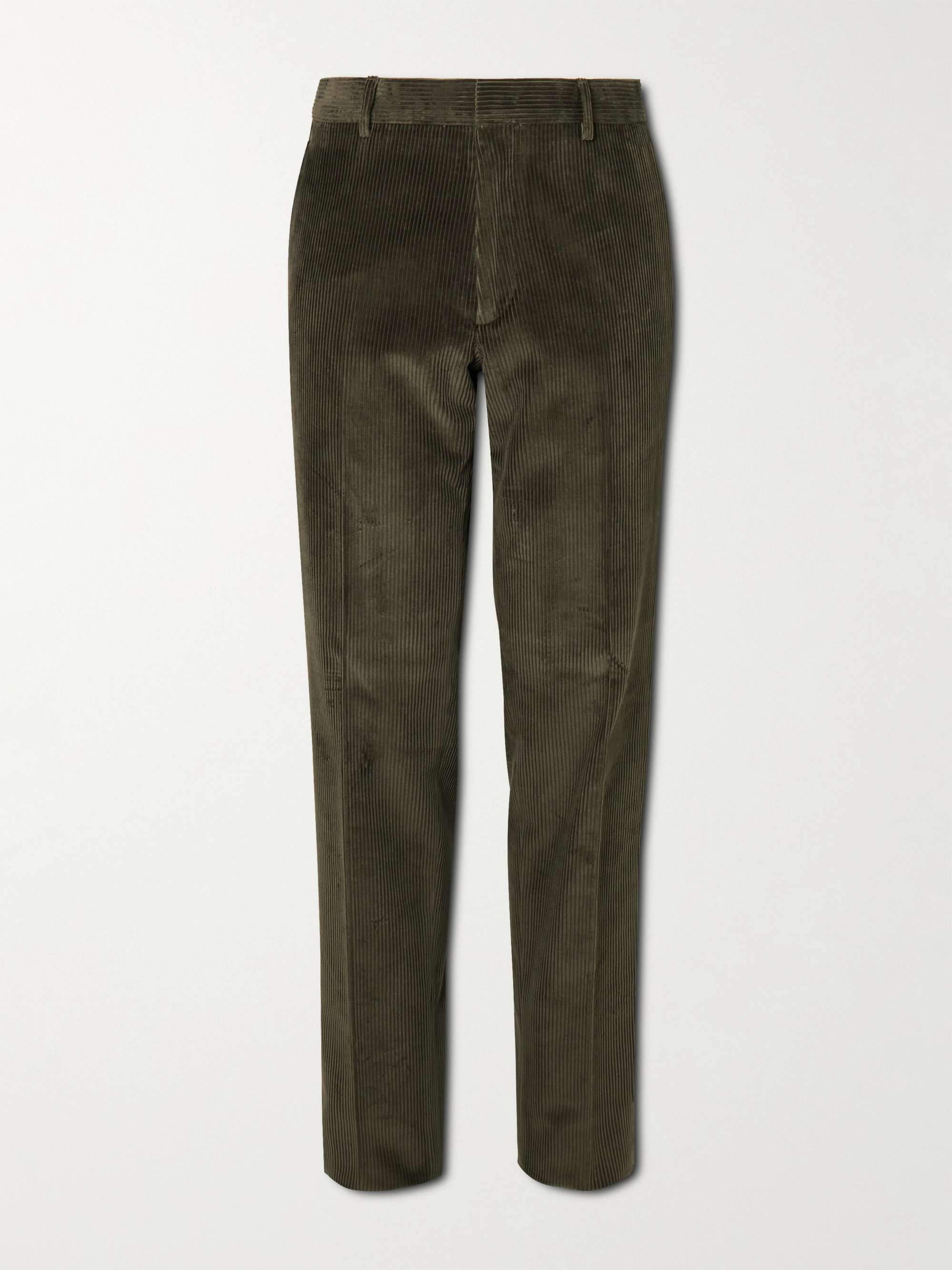 Jarno Straight-Leg Cotton-Corduroy Trousers view