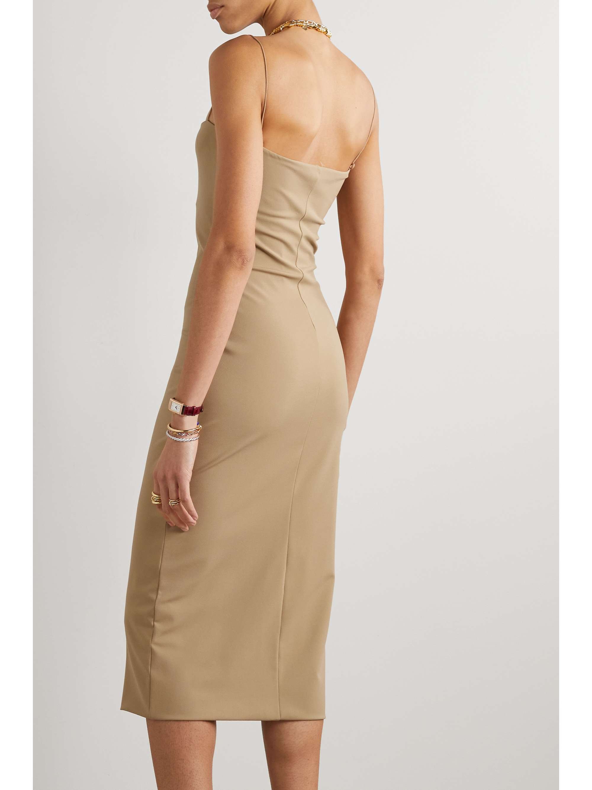 Haku stretch-jersey midi dress view