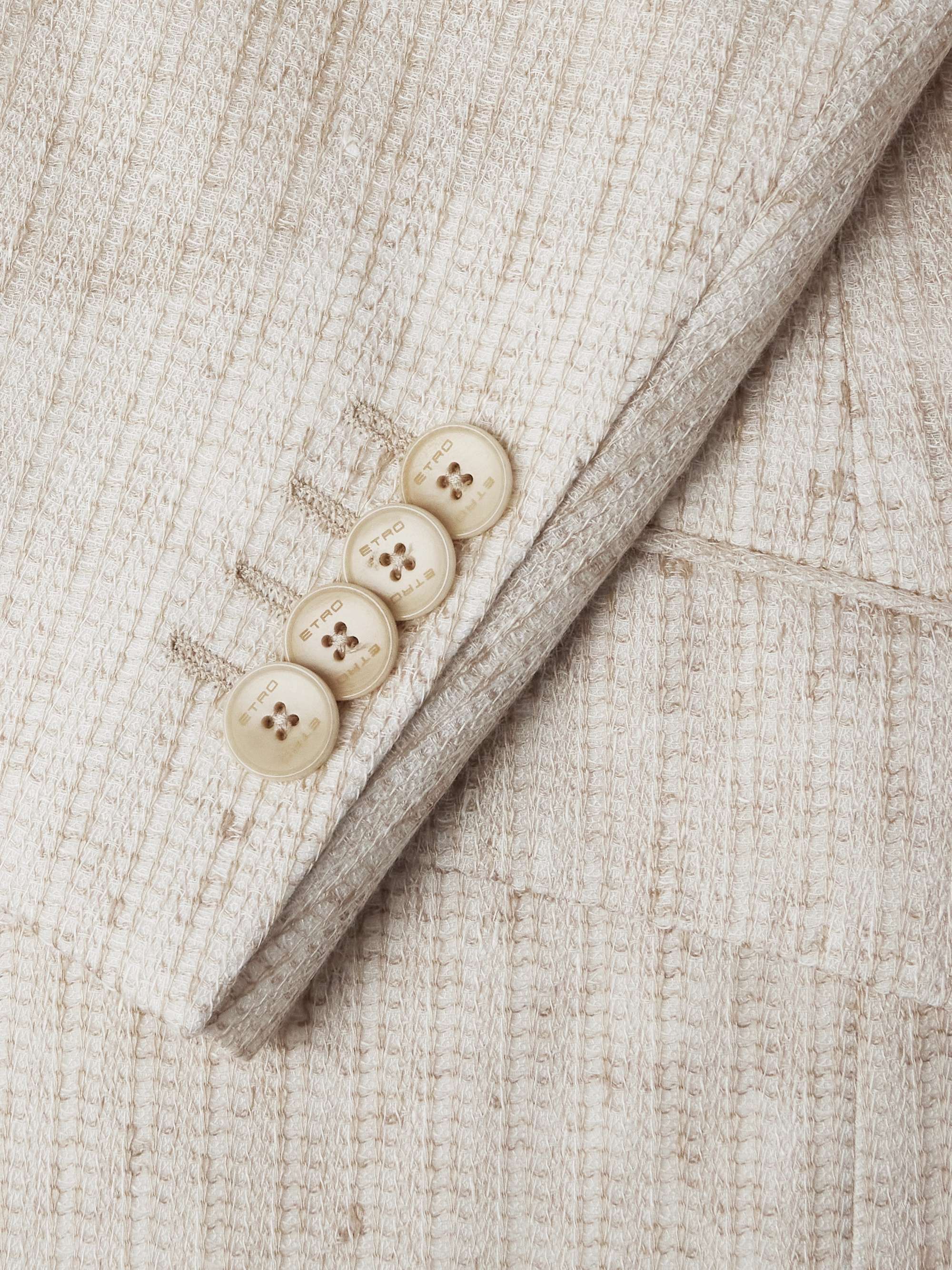 Cotton-Jacquard Suit Jacket view