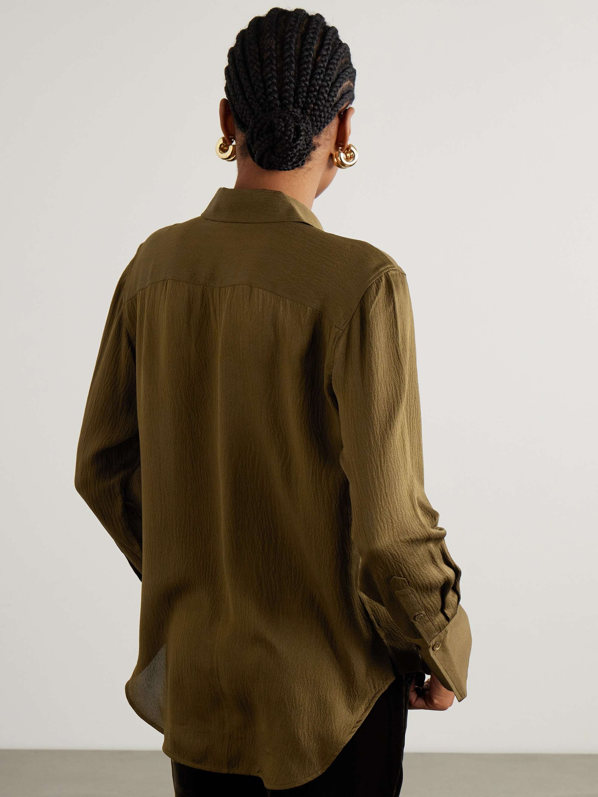 The Standard silk shirt view