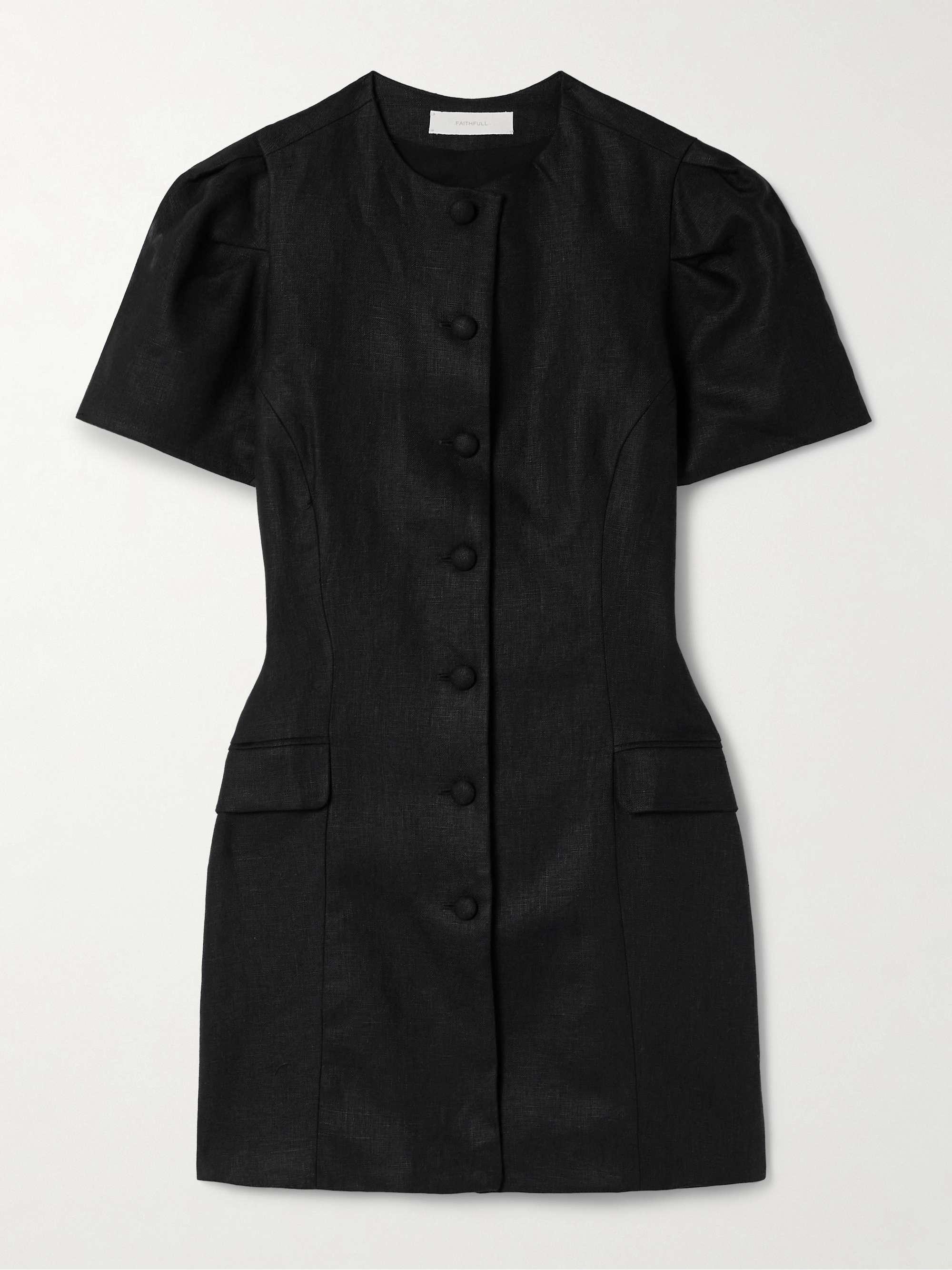 Emma linen mini dress view