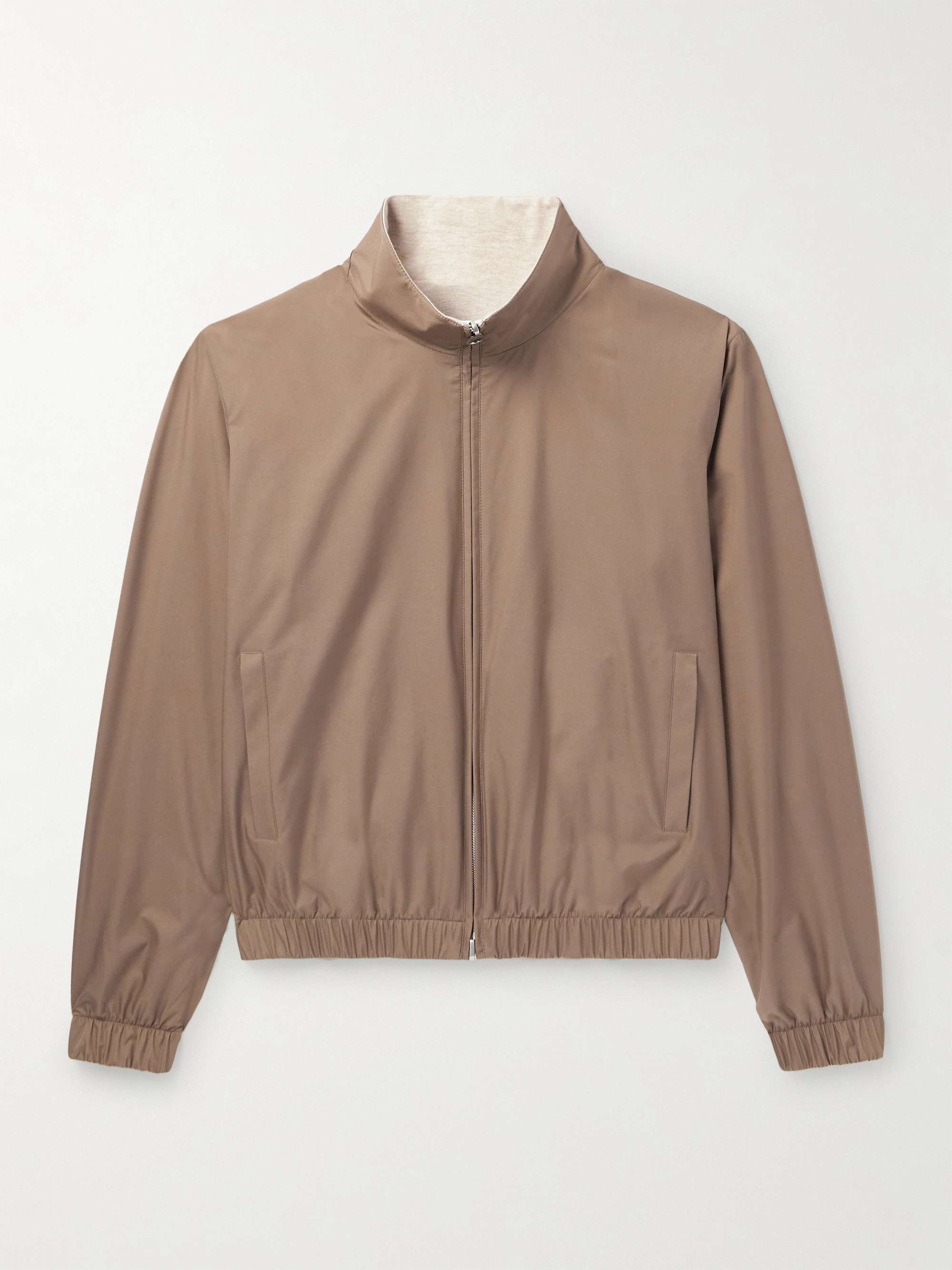 Reversible Windmate® Storm System® Nylon and Cashmere Blouson Jacket view