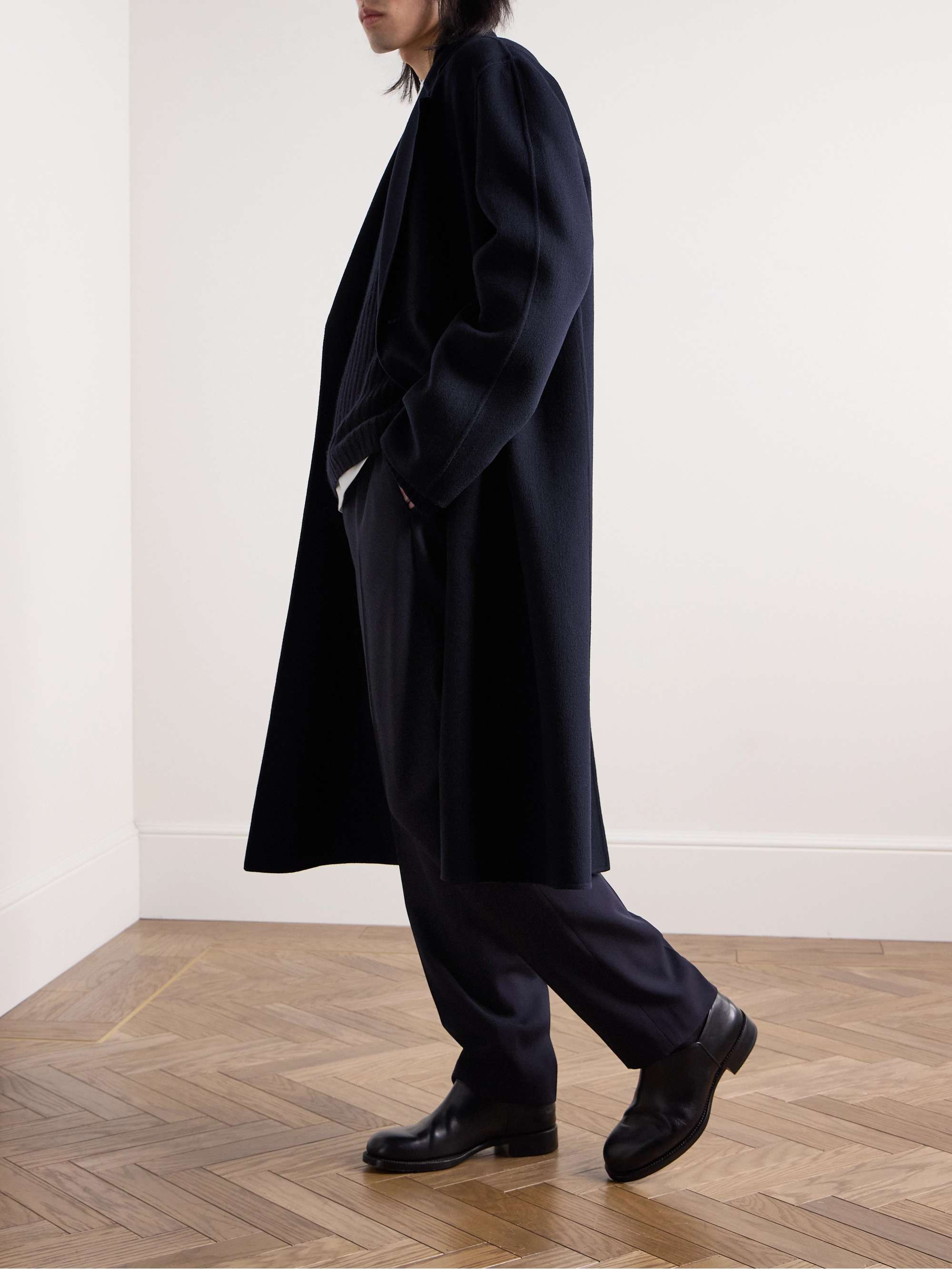 Hendrix Cashmere-Felt Overcoat view