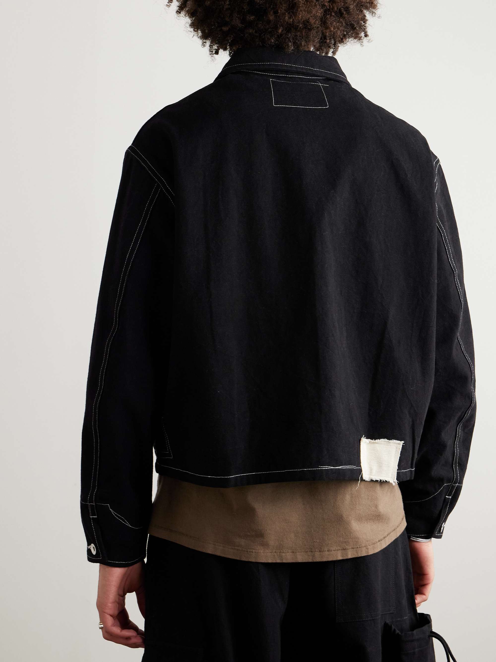 Wonky-Wear Station Organic Cotton-Canvas Jacket view