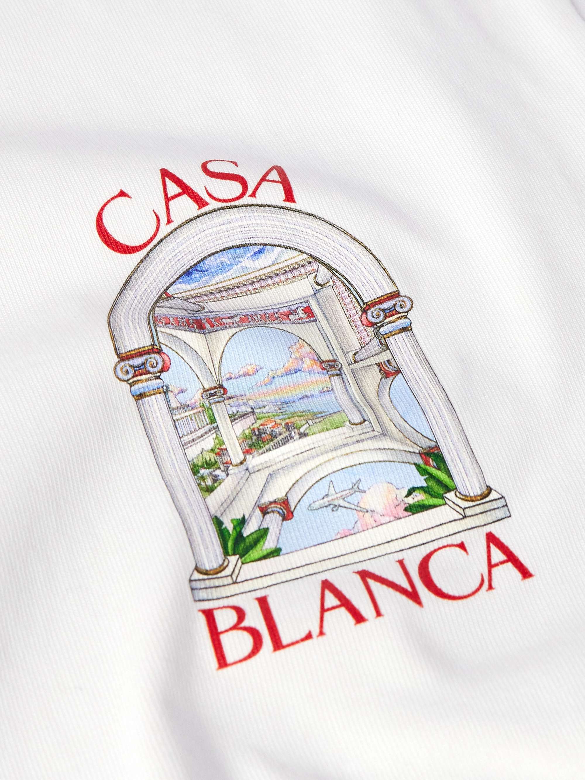 Le Passage Printed Organic Cotton-Jersey T-Shirt view