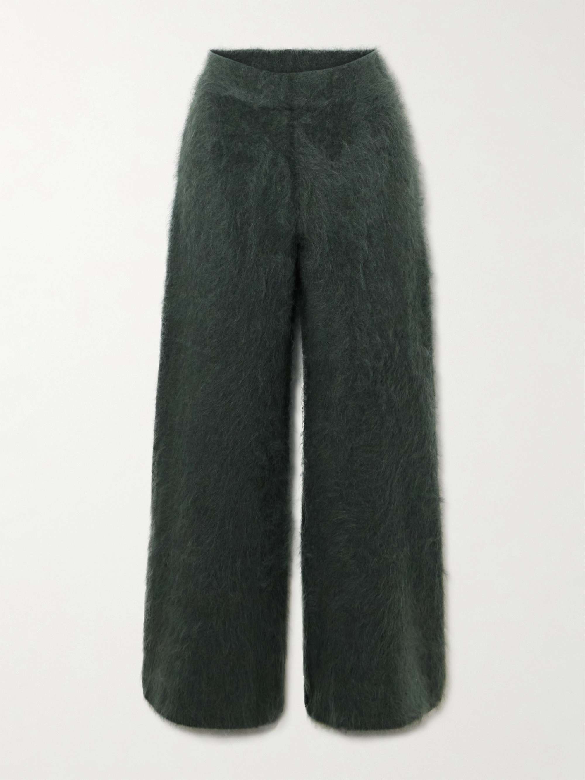 Ellery brushed cashmere flared pants view