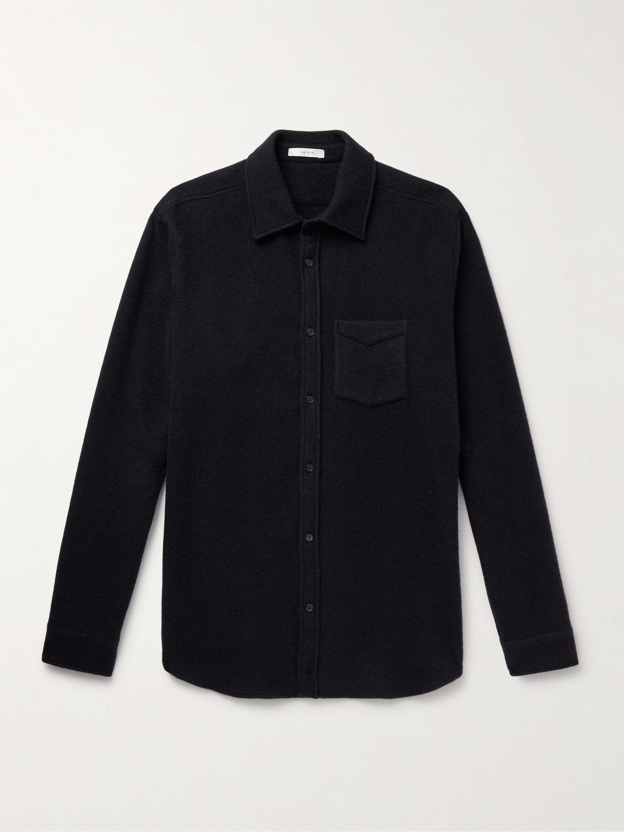 Ezra Cashmere-Blend Shirt view