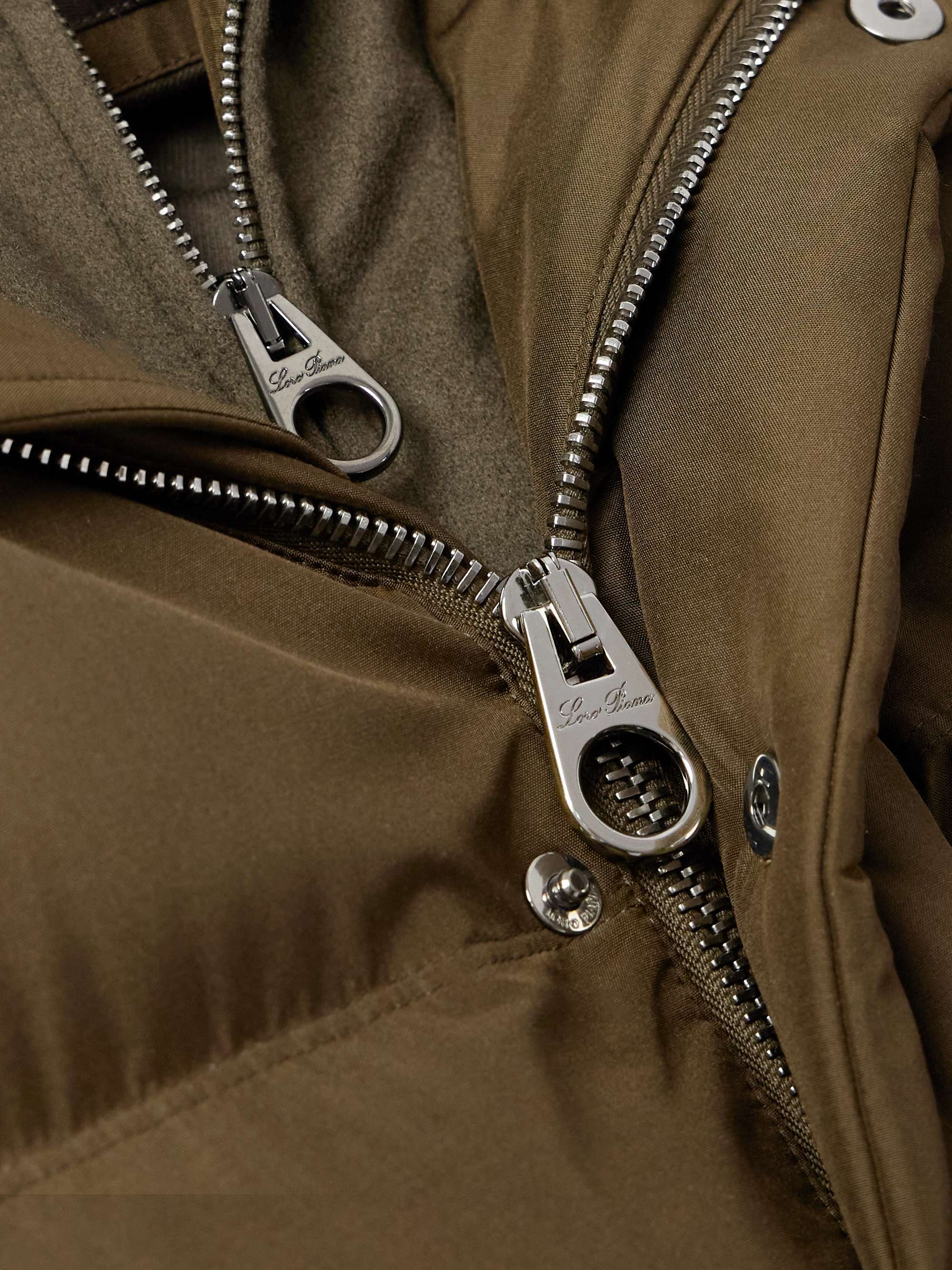 Lucio Quilted Storm System® Silk Jacket view