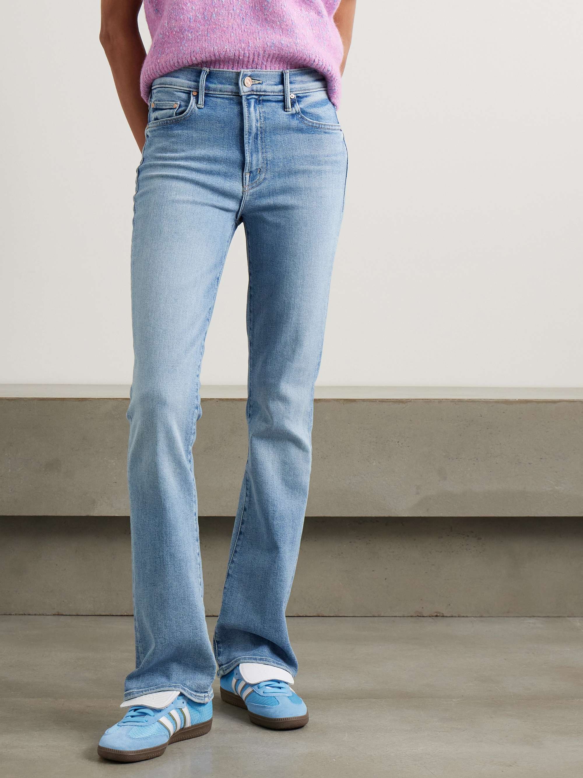 The Outsider Sneak mid-rise flared jeans view