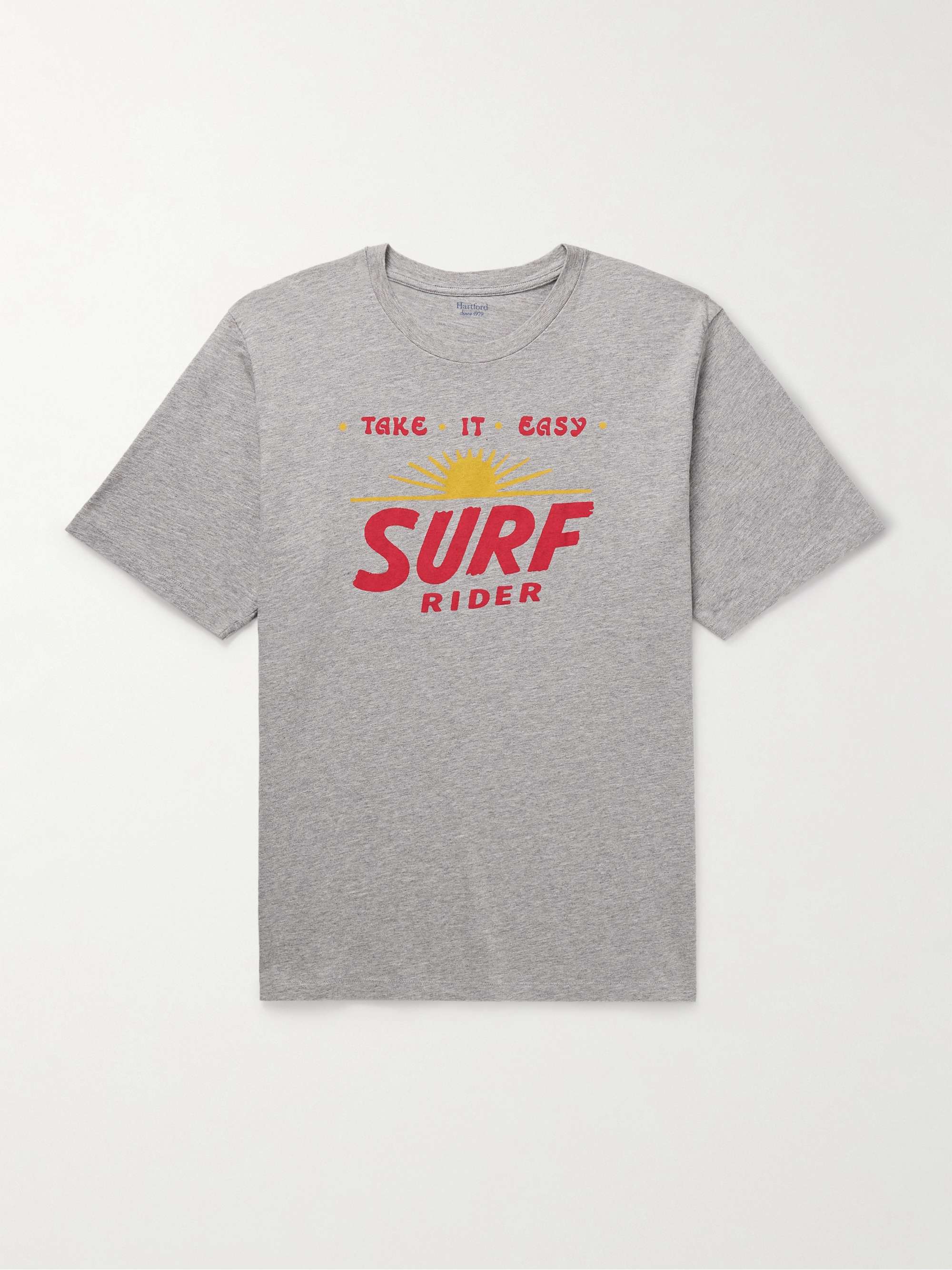 Surf Rider Printed Cotton-Jersey T-Shirt view