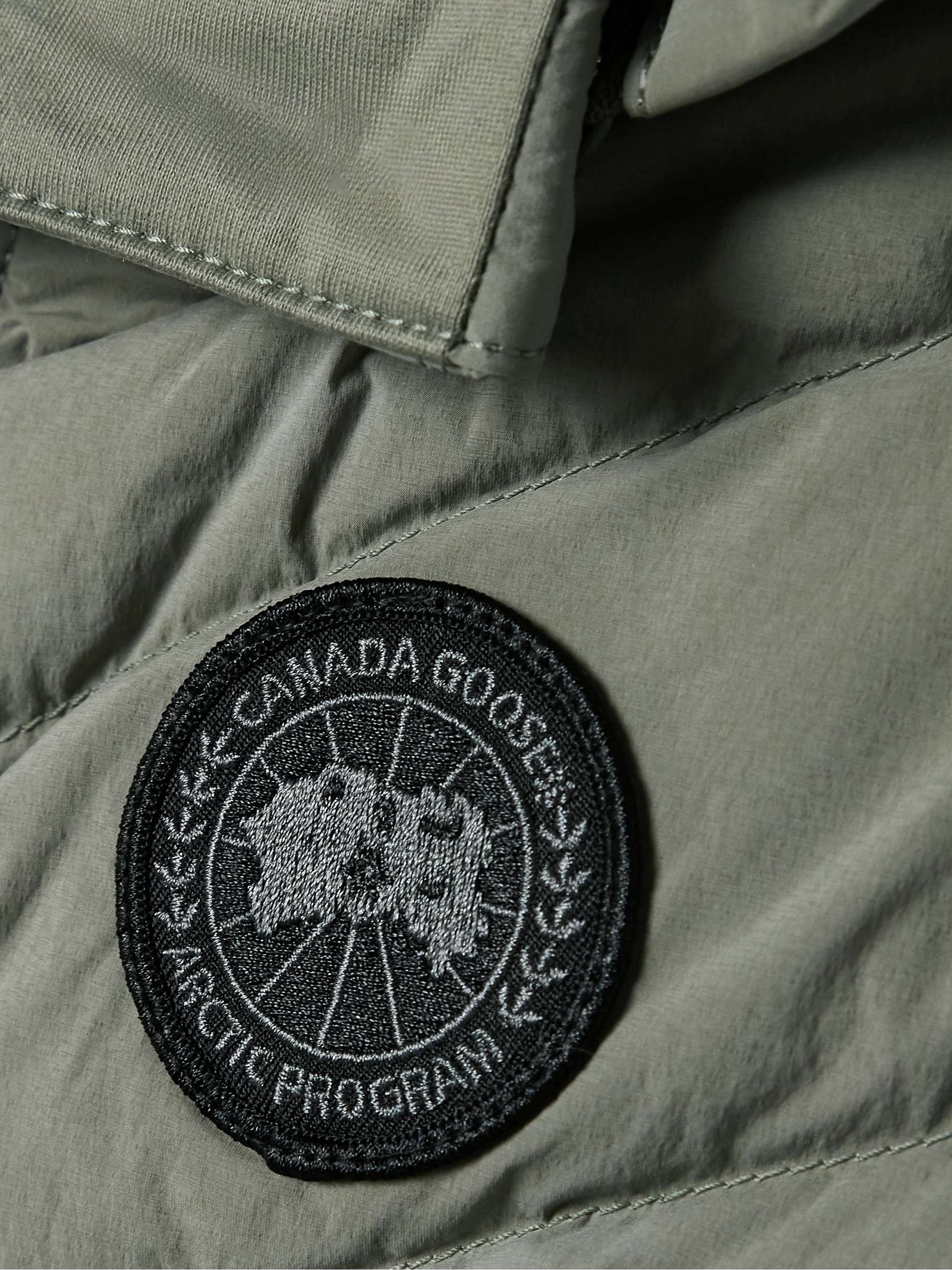 Clair hooded quilted padded shell down vest view