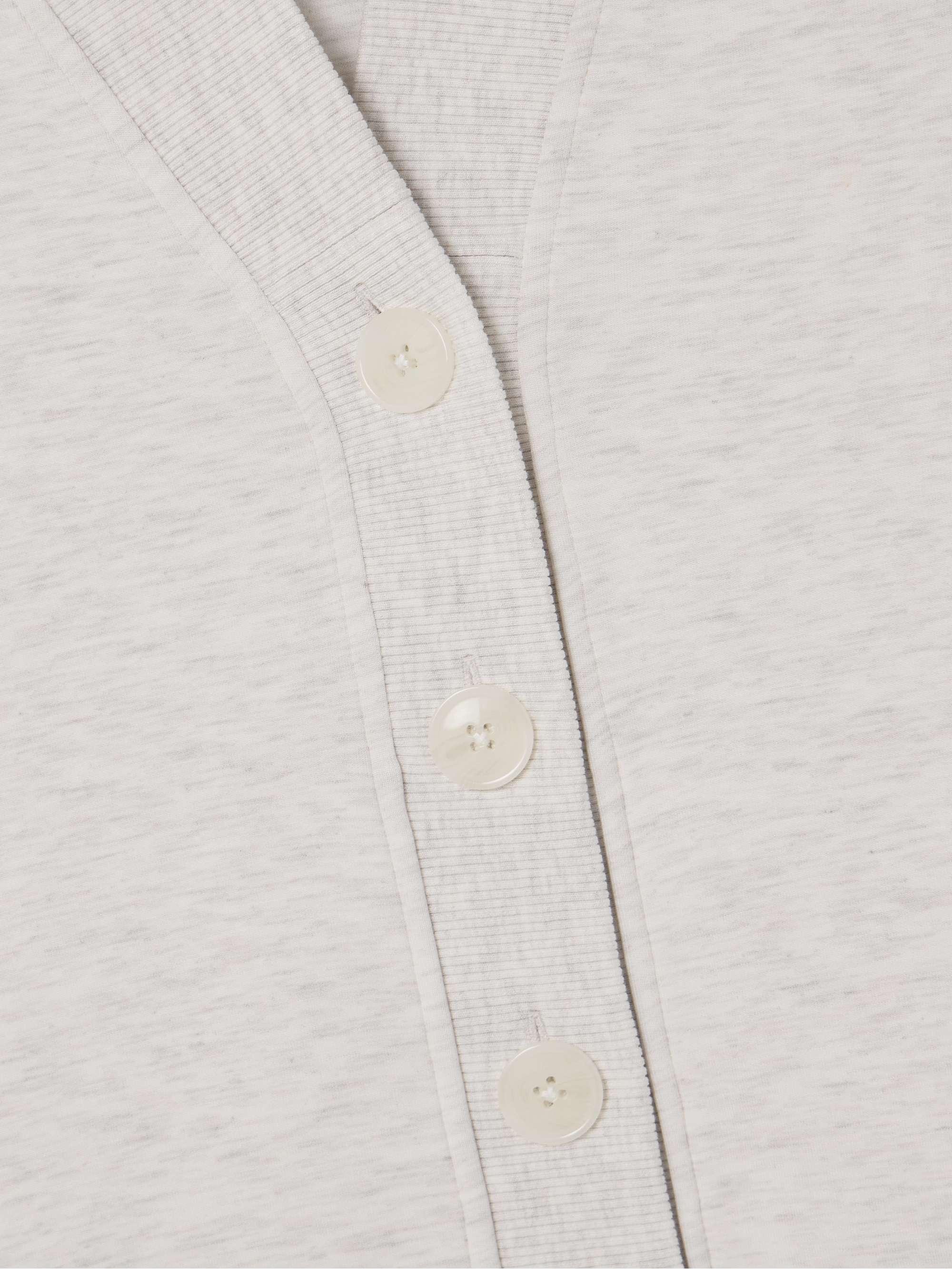 Vicky mélange jersey vest view