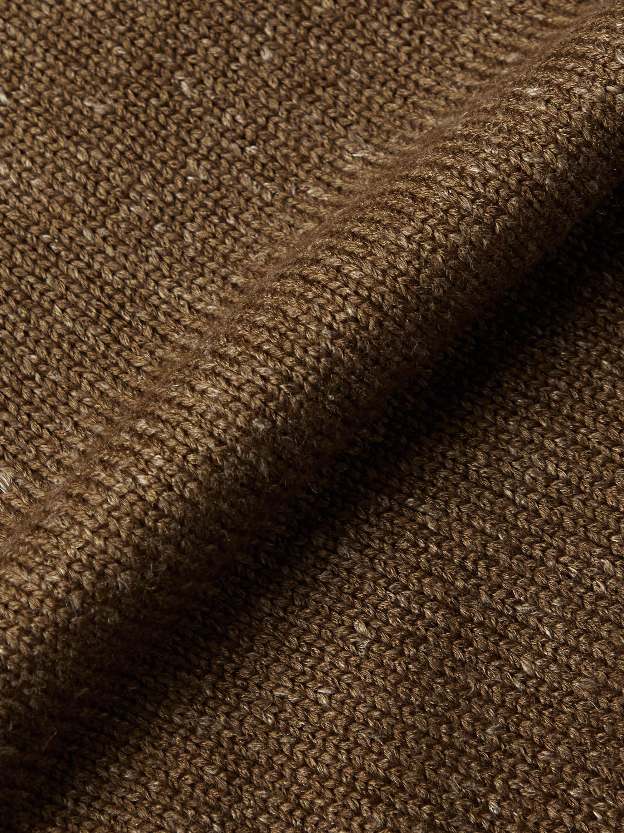 Shorwell Silk, Cashmere and Linen-Blend Sweater view