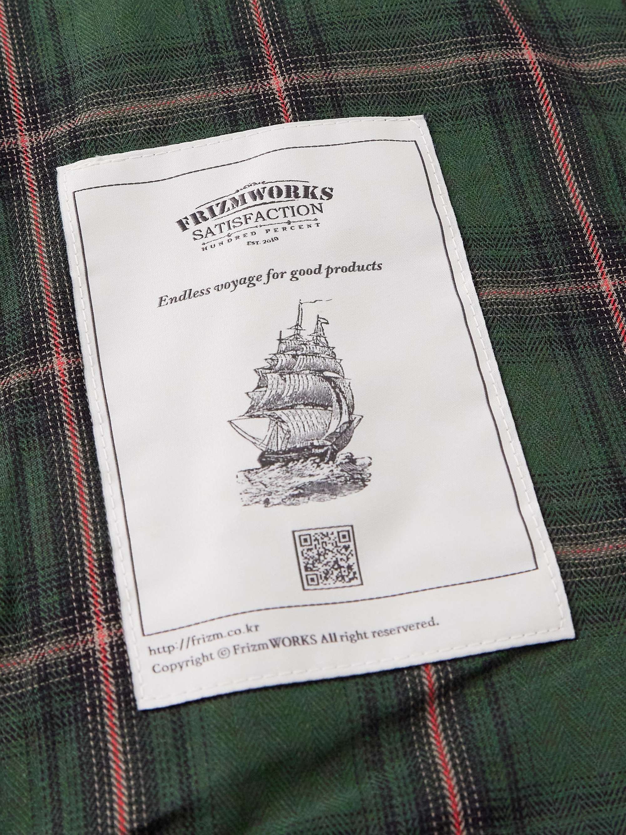 Heritage Corduroy-Trimmed Cotton-Blend Jacket view