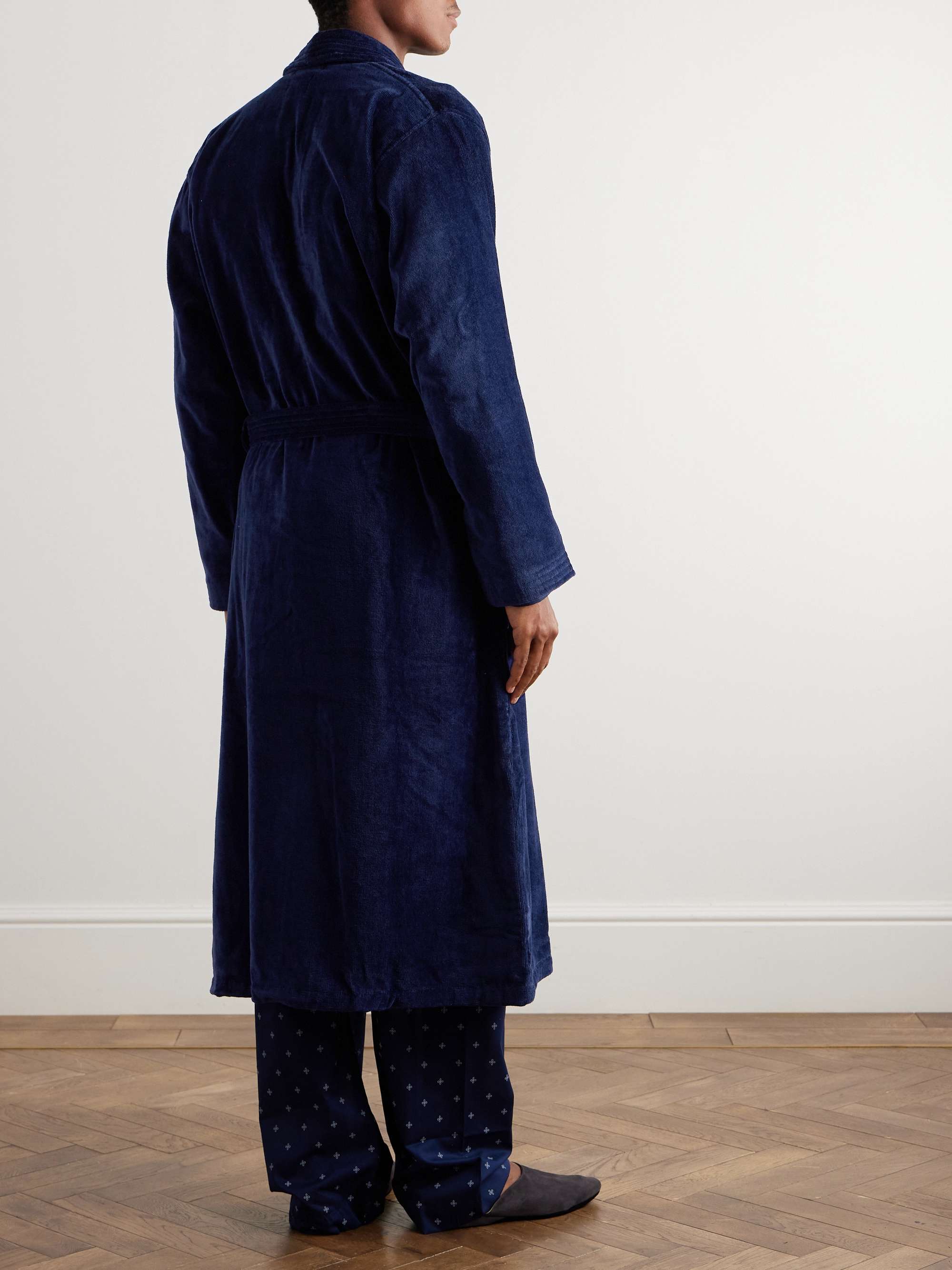 Belted Cotton-Terry Robe view