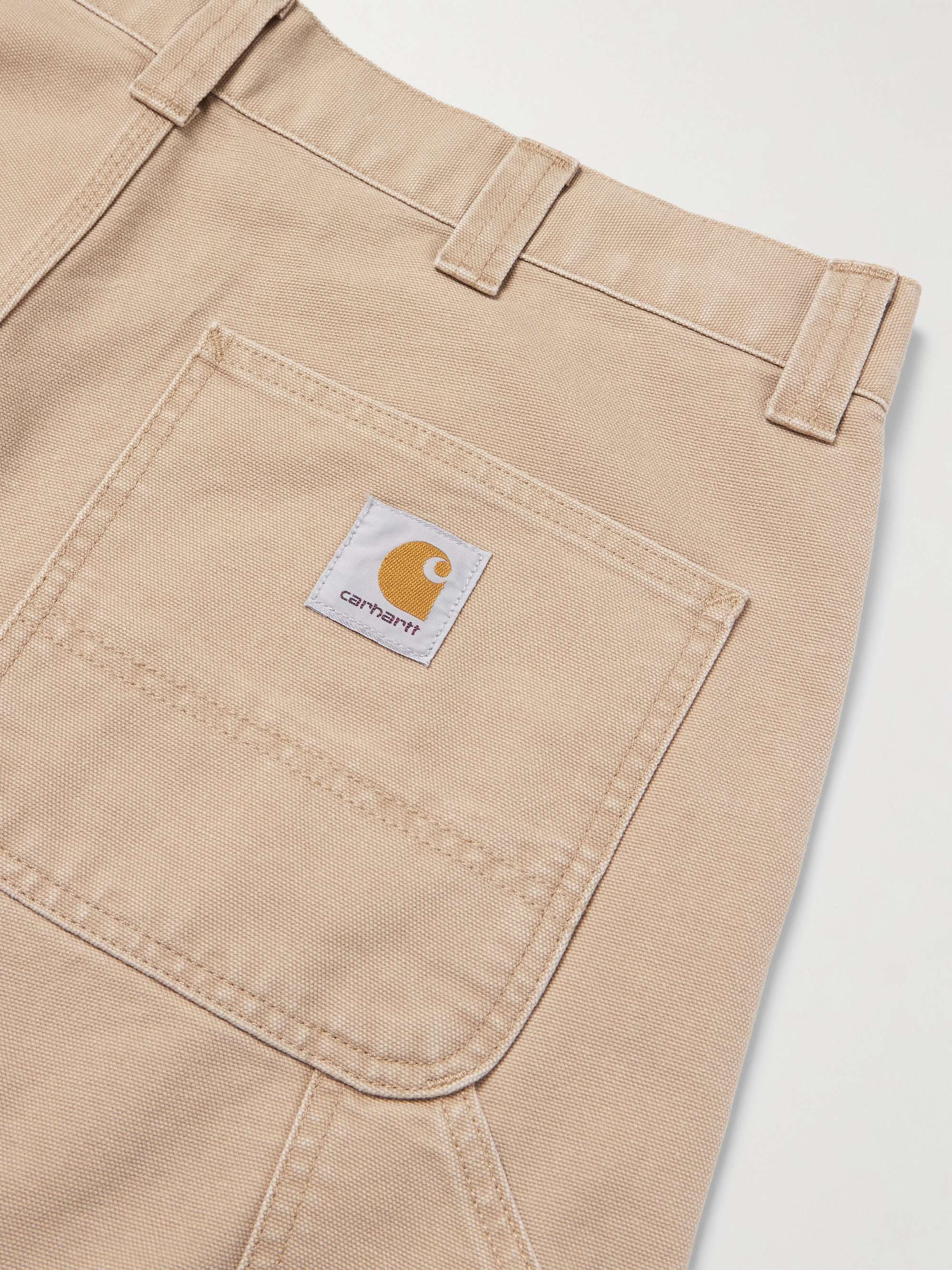 OG Single Knee Printed Straight-Leg Organic Cotton-Canvas Trousers view