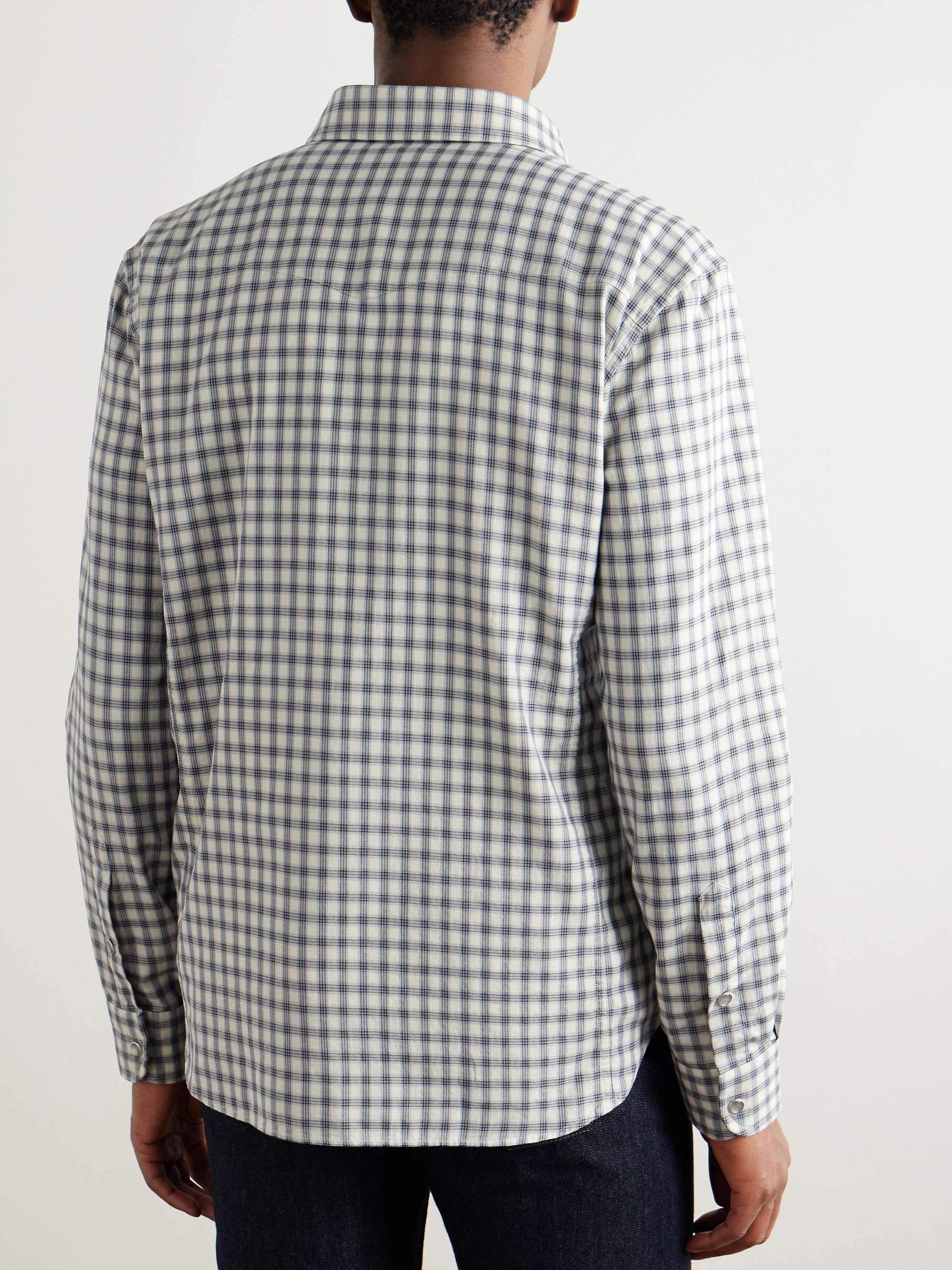 Checked Cotton Shirt view