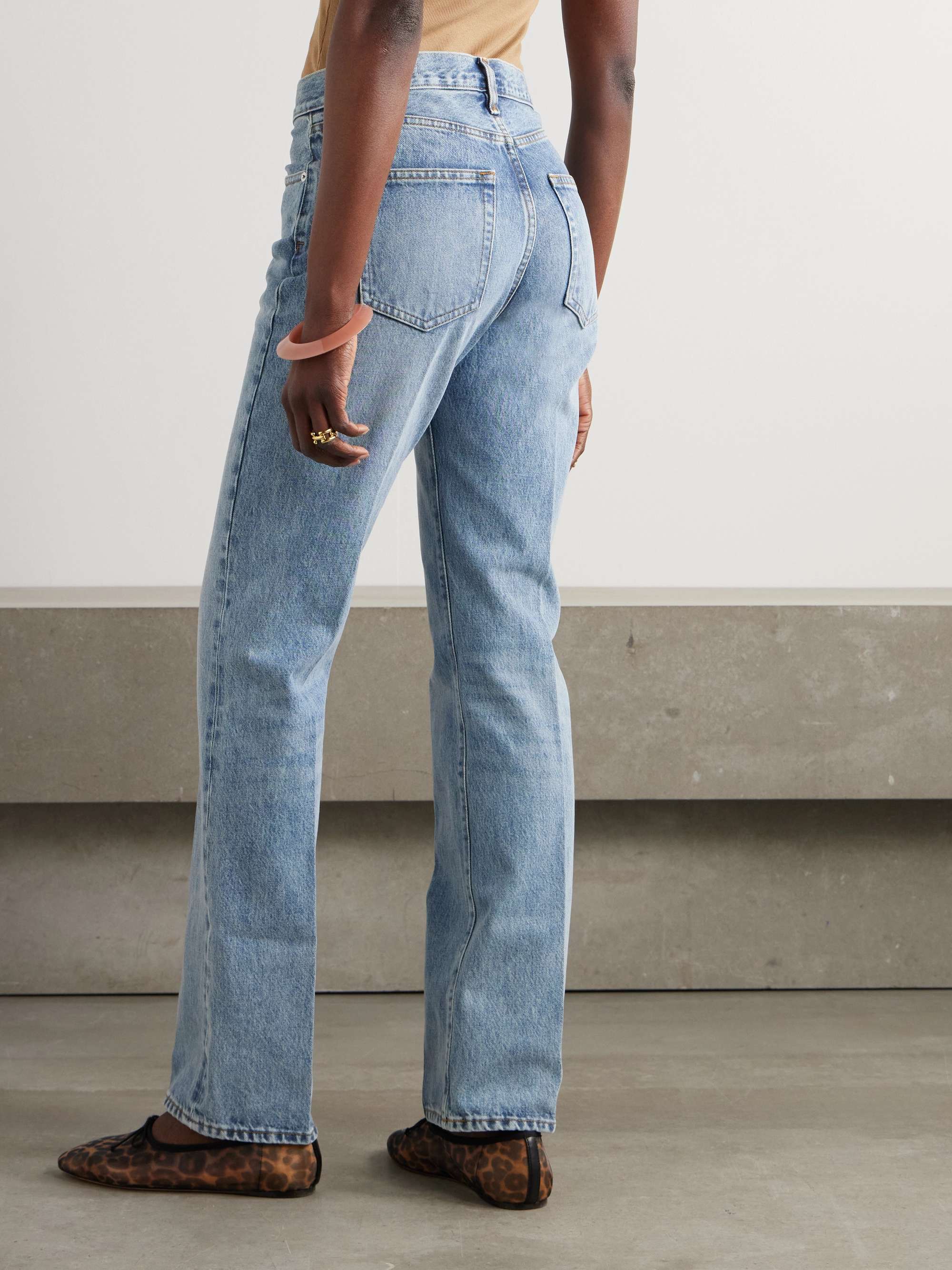 The Vertical straight-leg jeans view