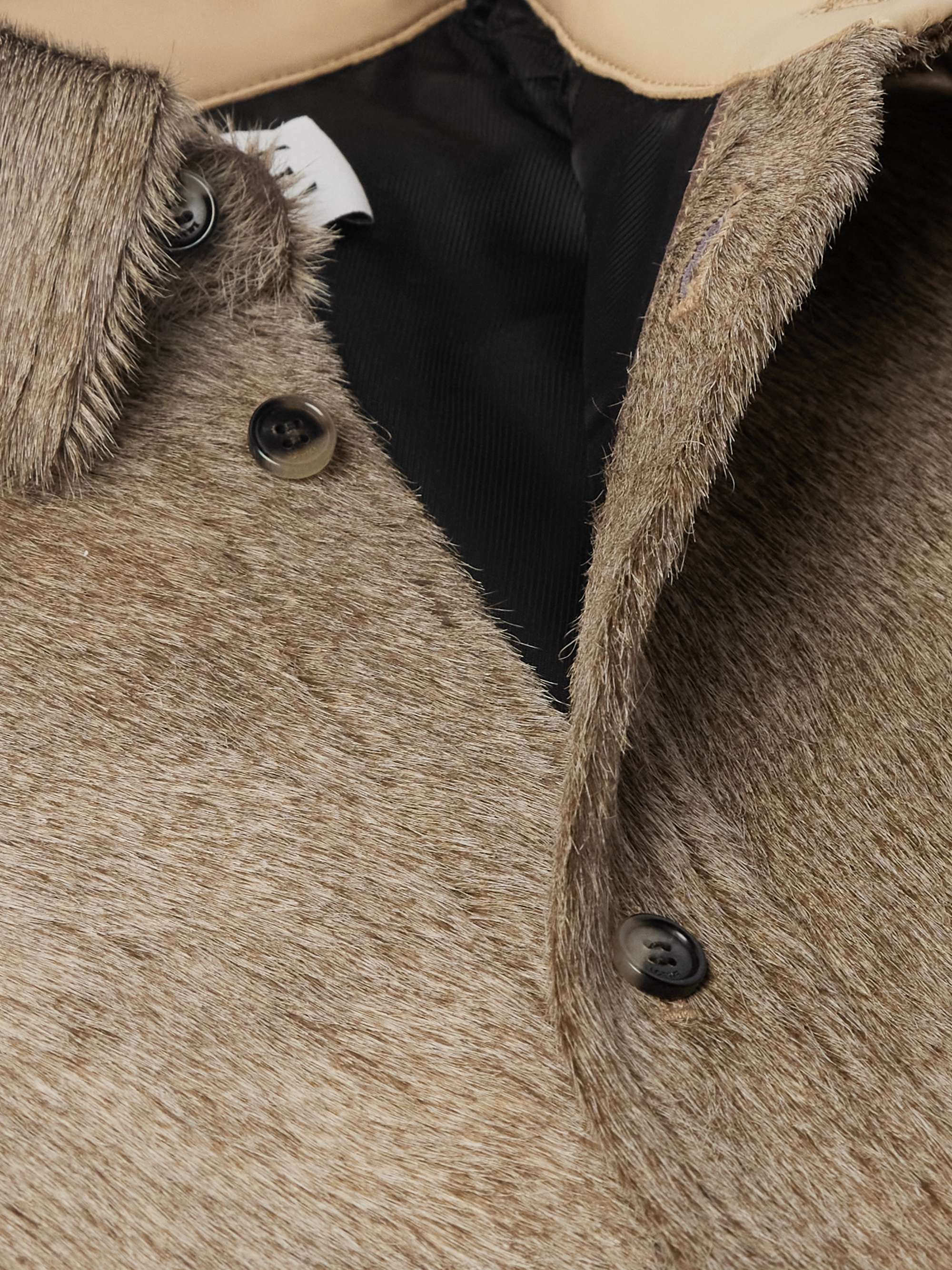 Calf Hair Overshirt view