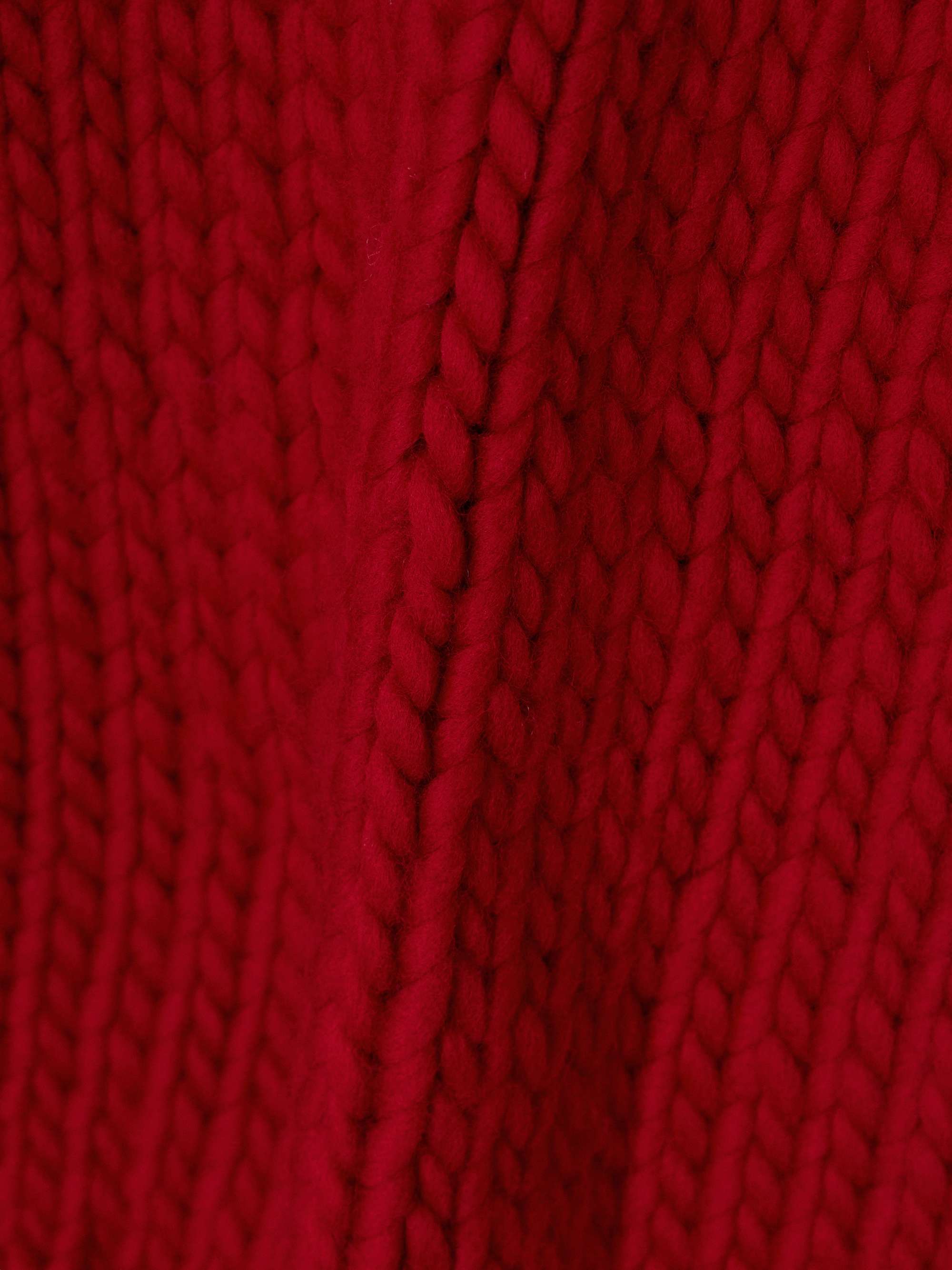 Quentin Cardinal merino wool vest view