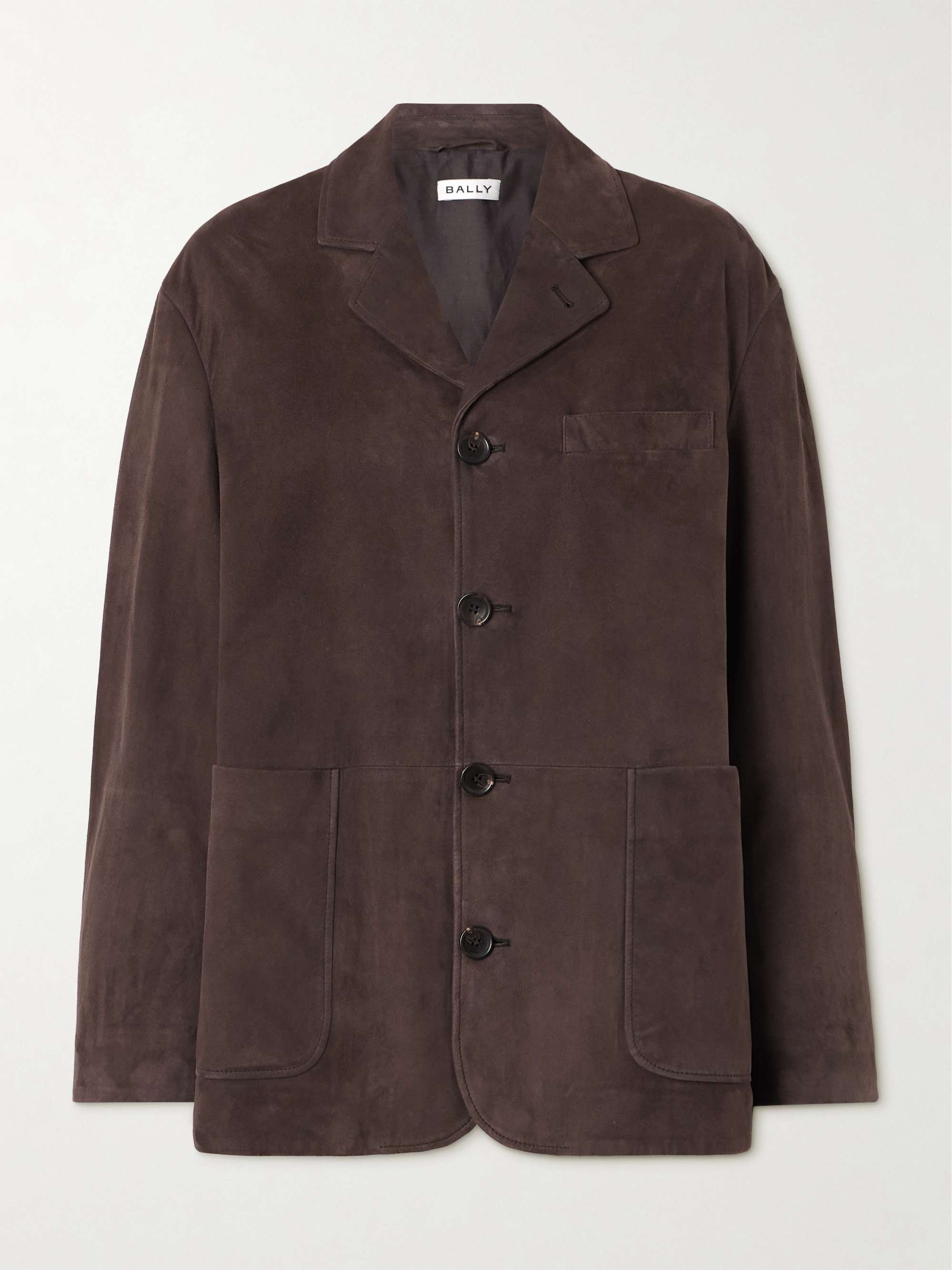 Suede blazer view